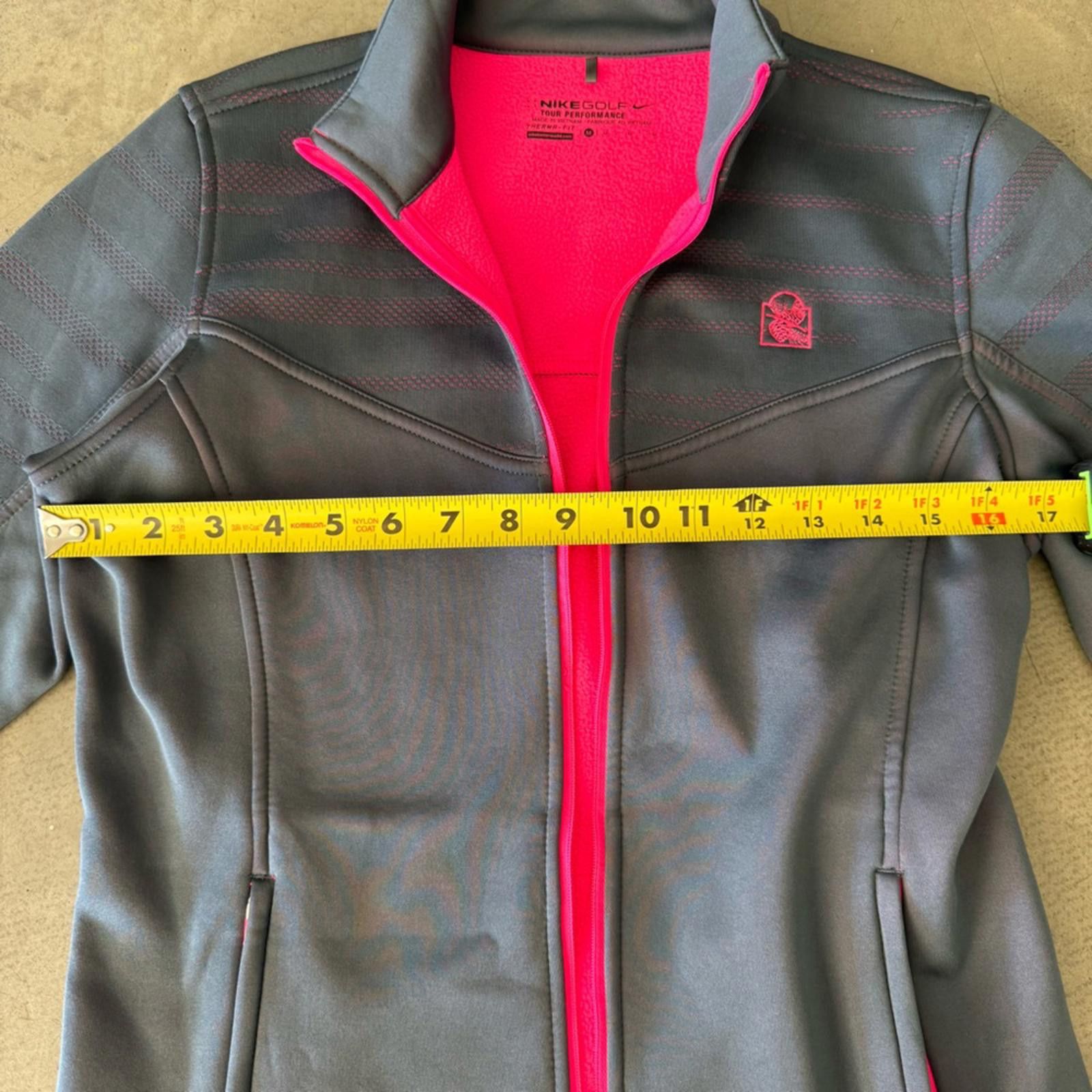 Nike Nike Golf / Women’s Therma Fit Zip Up Jacket / Gray Pink Size M / US 6-8 / IT 42-44 - 3 Thumbnail
