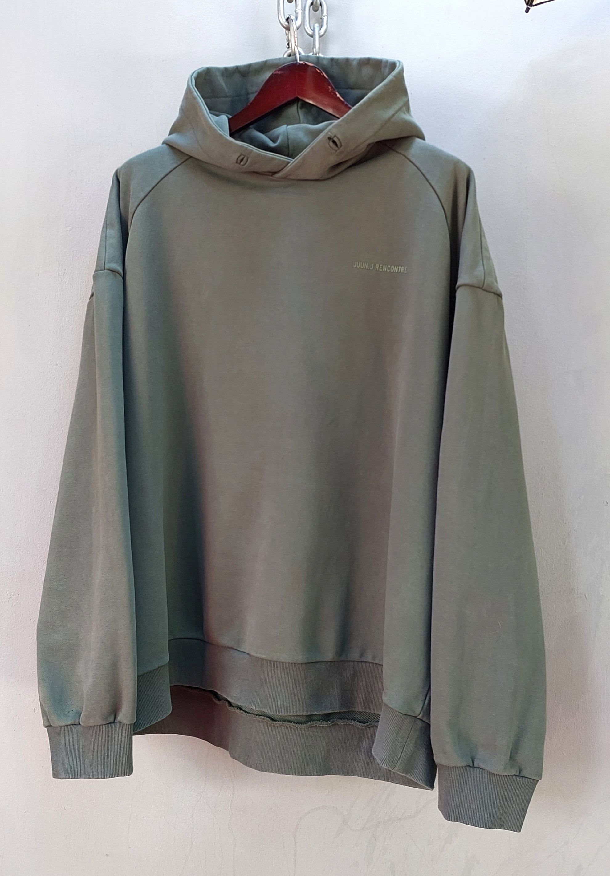 Juun.J Juun.J Rencontre Oversized Hoodie Sweatshirt Grailed