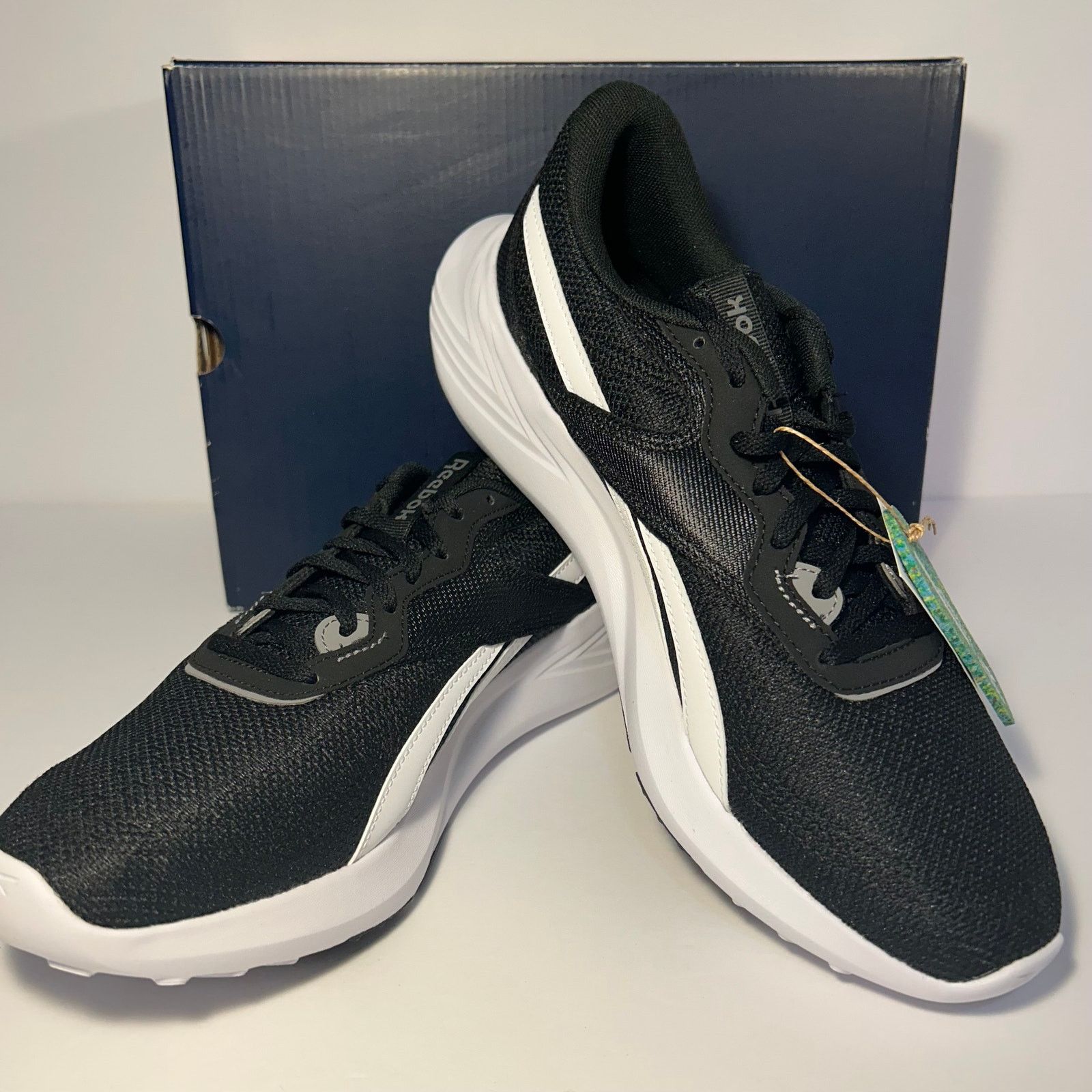 Reebok Mens Reebok Energen Tech Size 10 Black/White HP9289 Size US 10 / EU 43 - 8 Thumbnail