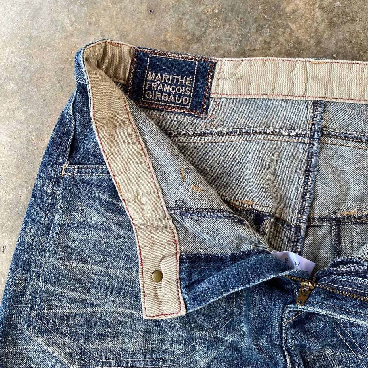 Marithe + Francois Girbaud Archival Marithé François Girbaud Panelled Technical Denim Size US 31 - 9 Thumbnail