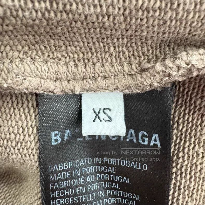Balenciaga Balenciaga size XS Brown Embroidered Logo Pants Size US 26 / EU 42 - 6 Thumbnail