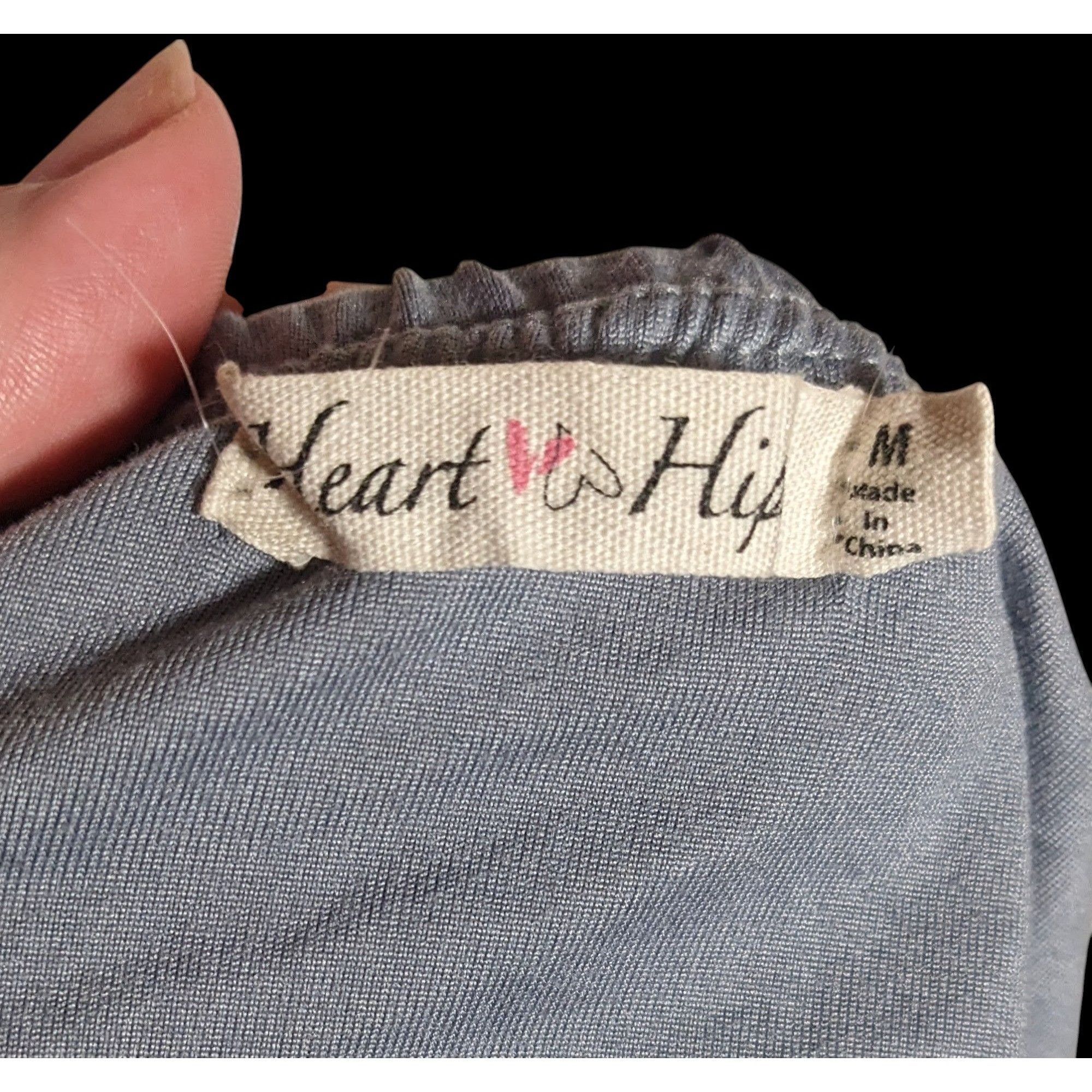 Other Heart & Hips Trendy Ruched Grey Tube Dress Size M / US 6-8 / IT 42-44 - 3 Thumbnail