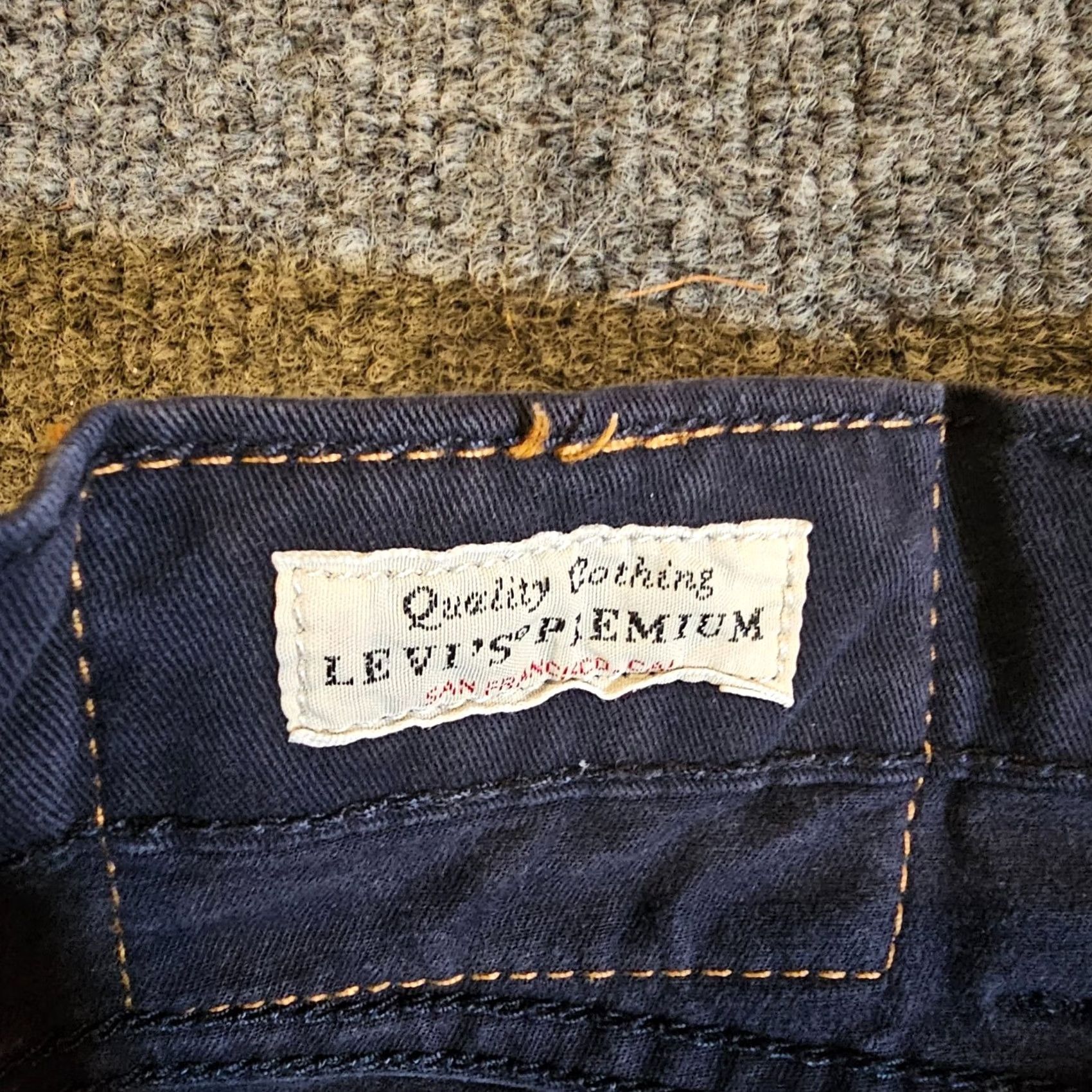 Levi's Levi's 511 Jeans Mens 38x30 Blue Taper Soft Stretch White Tag Casual Minimalist Classic Size US 38 / EU 54 - 4 Thumbnail