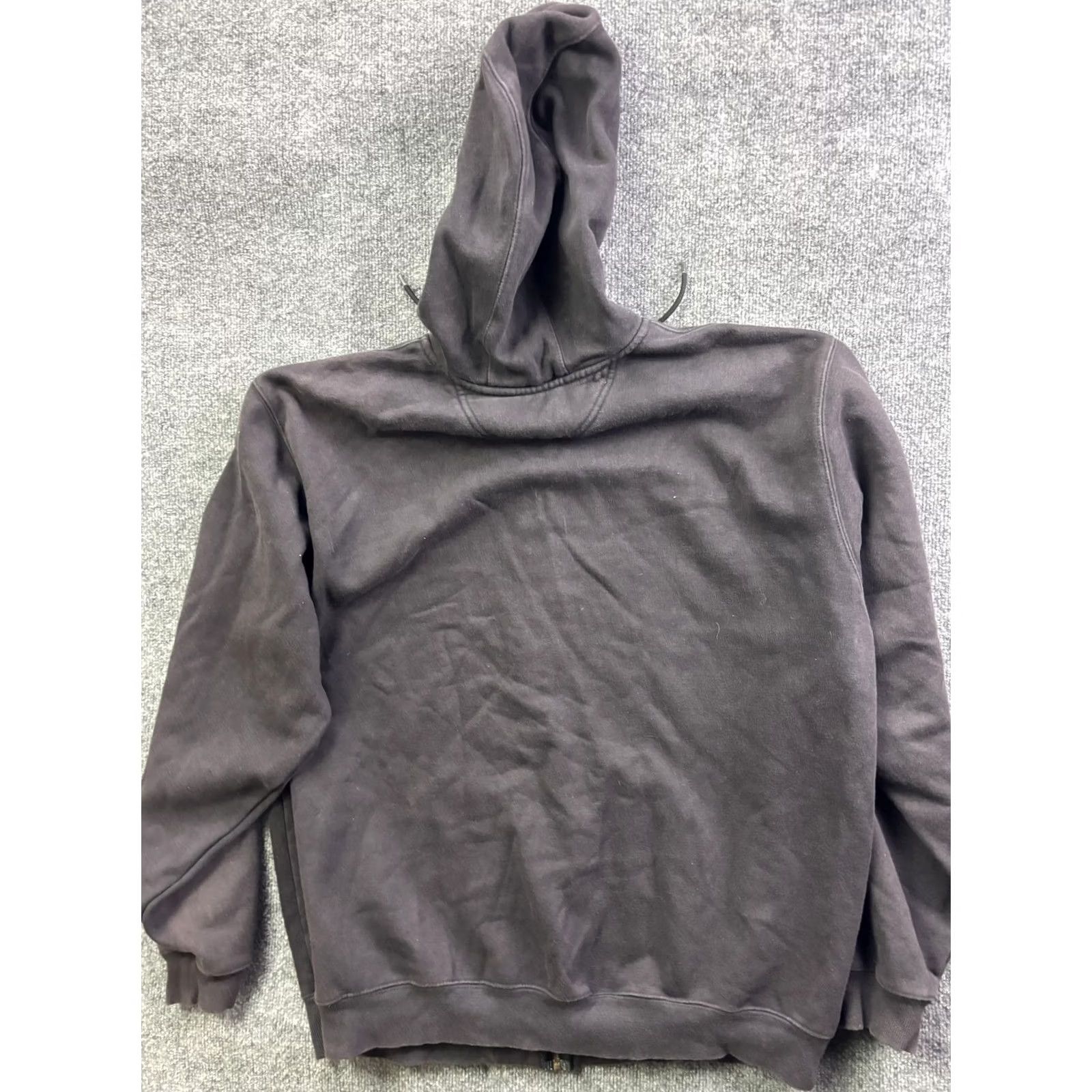 Carhartt Carhartt Hoodie Mens 2XLT Black Full Zip Fleece Sweatshirt Logo Chest K185 Size US XXL / EU 58 / 5 - 7 Thumbnail
