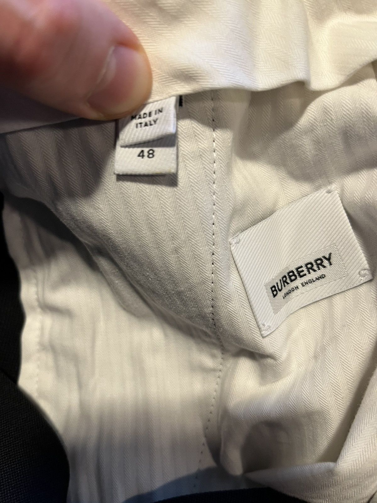 Burberry Burberry pleated wide leg wool trousers. Size US 32 / EU 48 - 12 Thumbnail