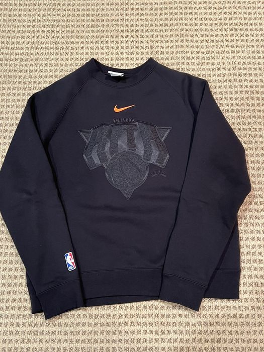 Kith Kith Nike for New York Knicks Fleece Crewneck | Grailed