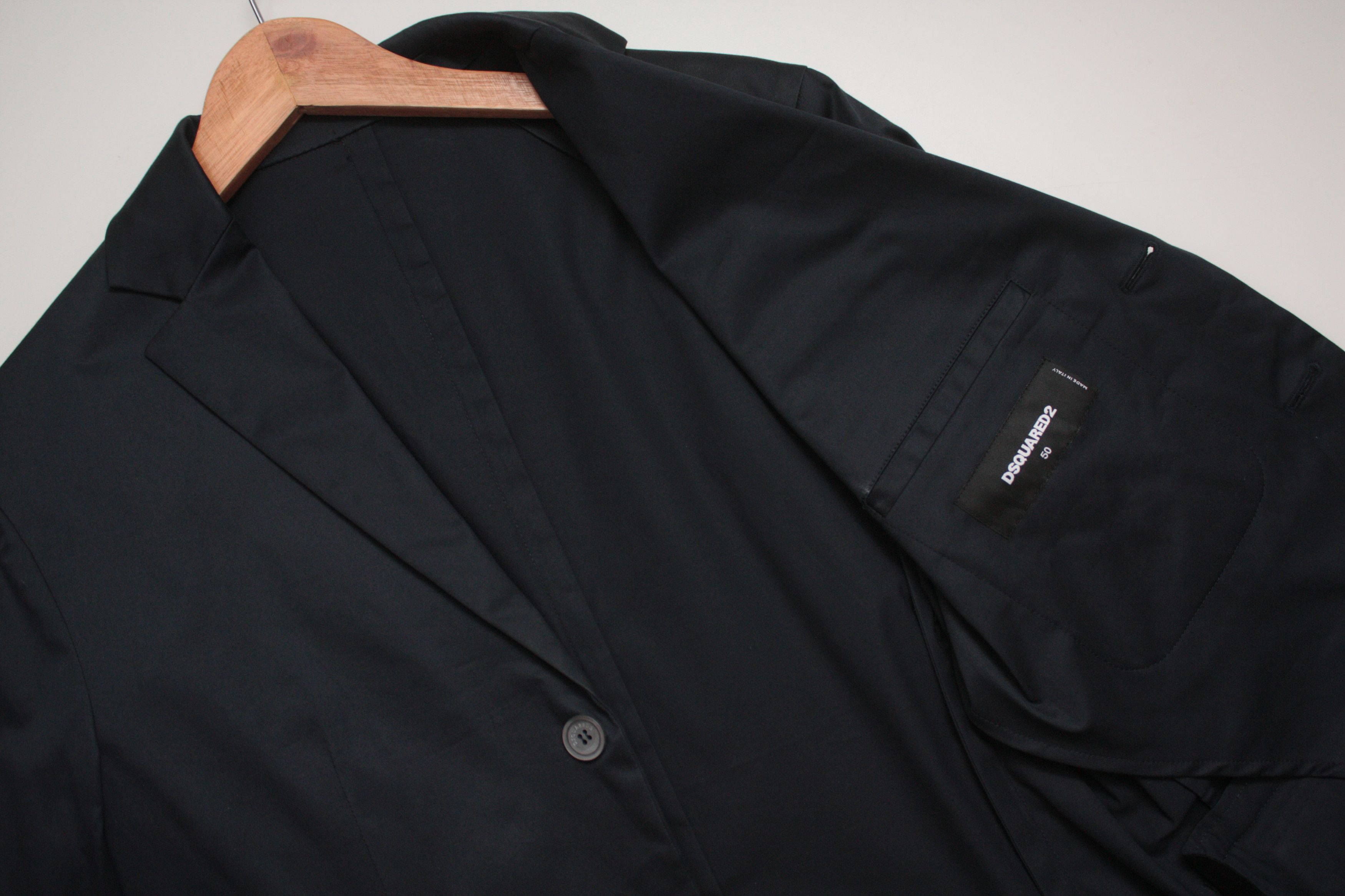Dsquared2 Dsquared2 Navy Casual Formal Blazer Men's 50 Made In Italy Size 48R - 1 Thumbnail