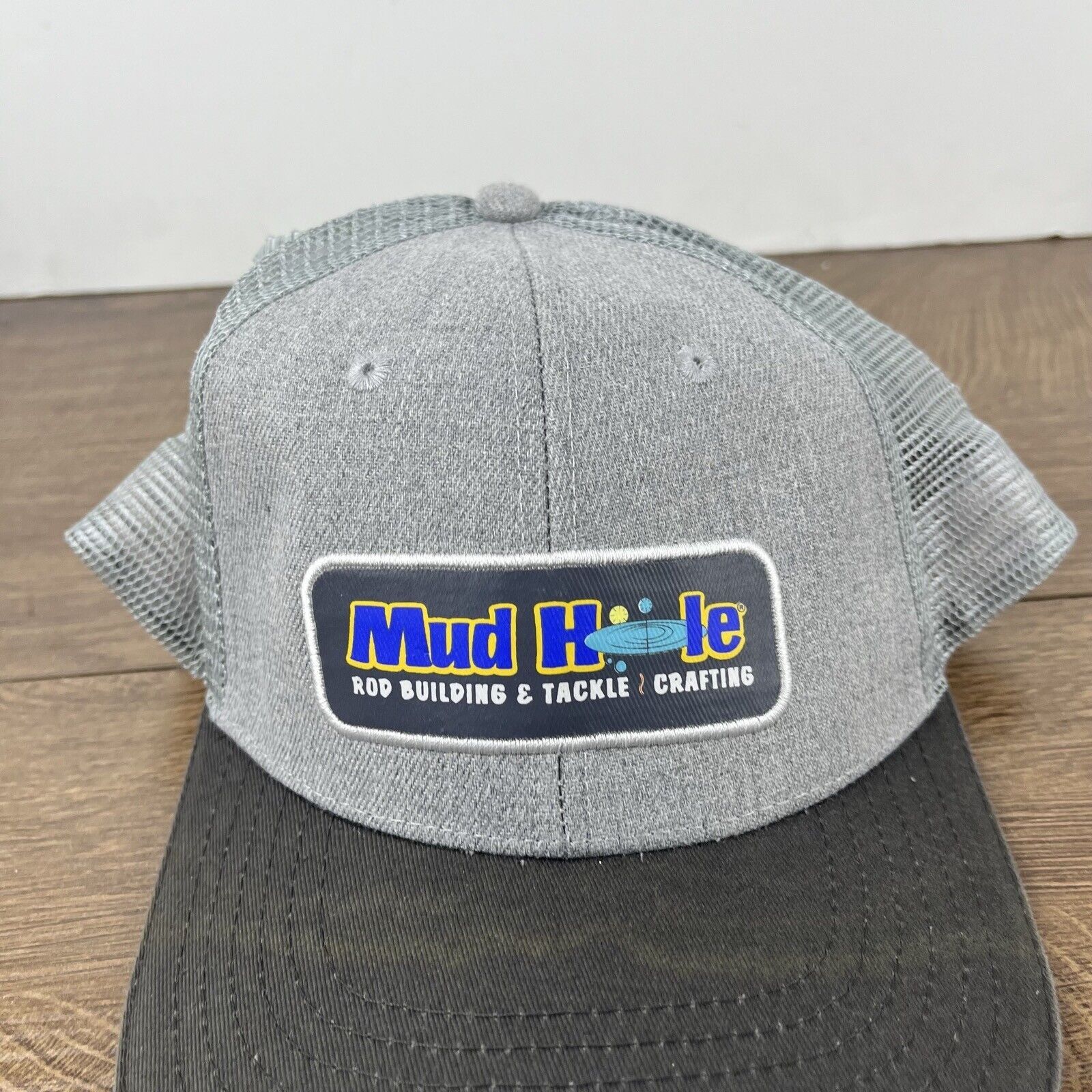Other Mud Hole Hat Mud Hole Cap Snapback Hat Gray Adjustable Hat A Size ONE SIZE - 8 Thumbnail