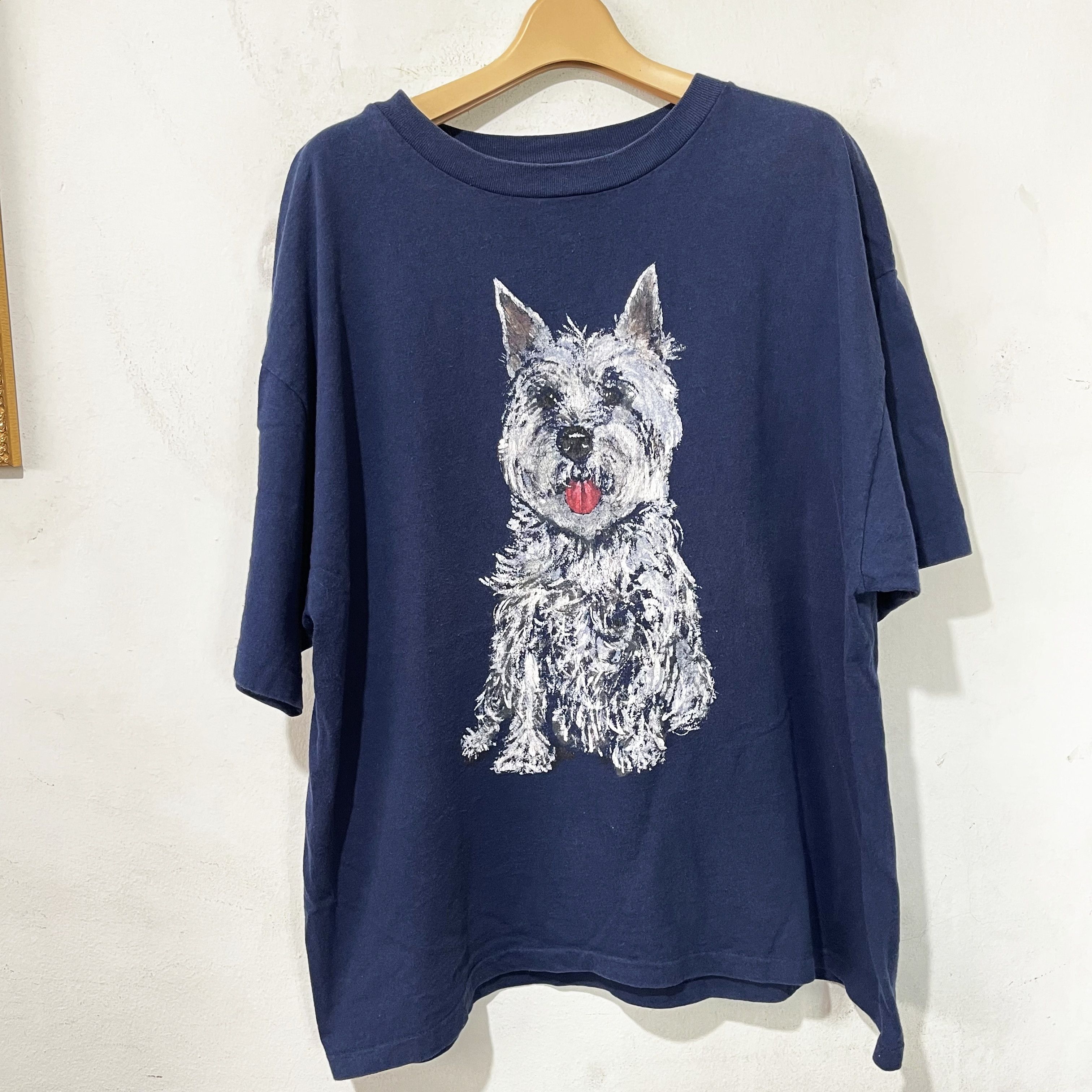 Vintage Vintage 90s Westie Dog T-Shirt Size US XL / EU 56 / 4 - 1 Thumbnail
