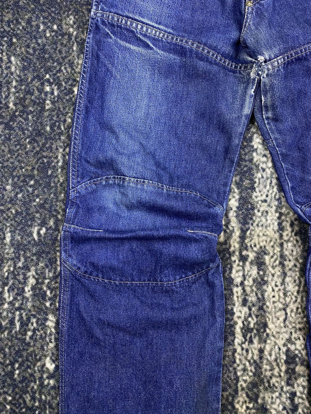 G-Star G-Star Raw Denim Biker Double Knees Jeans Size US 28 / EU 44 - 5 Thumbnail