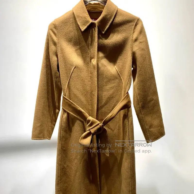 Max Mara MaxMara Camel Wool Women's Coat . Size M / US 6-8 / IT 42-44 - 1 Thumbnail