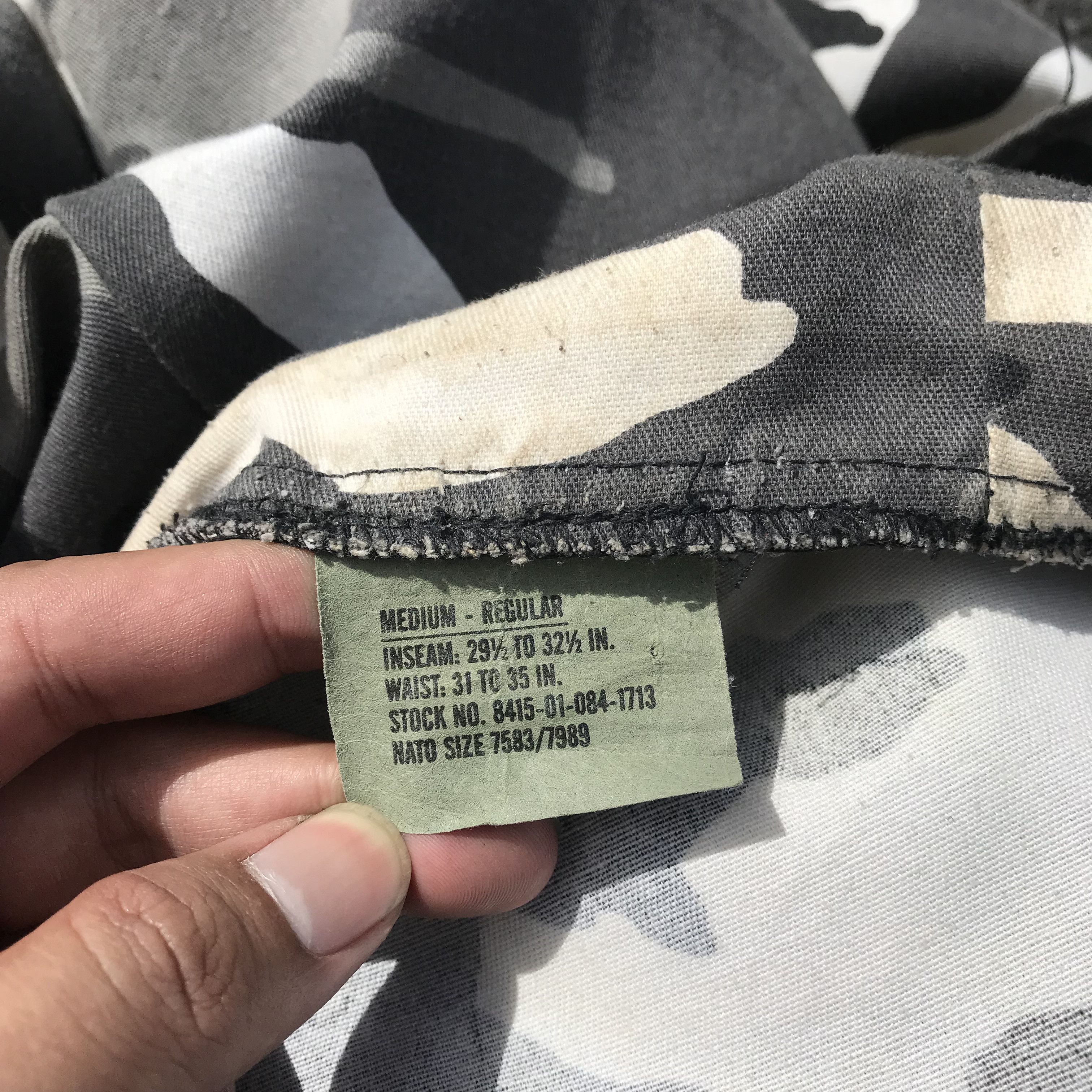 Rothco Vintage US NAVY 90s Military Camo Anorak Parka Lightweight Size US M / EU 48-50 / 2 - 6 Thumbnail