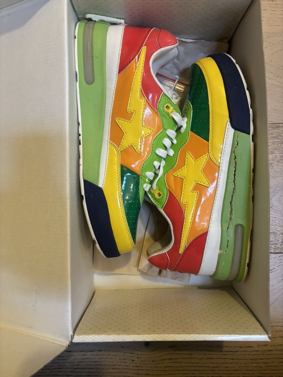 Bape Bape Roadsta 'Rainbow' (2006) Size US 9.5 / EU 42-43 - 2 Thumbnail