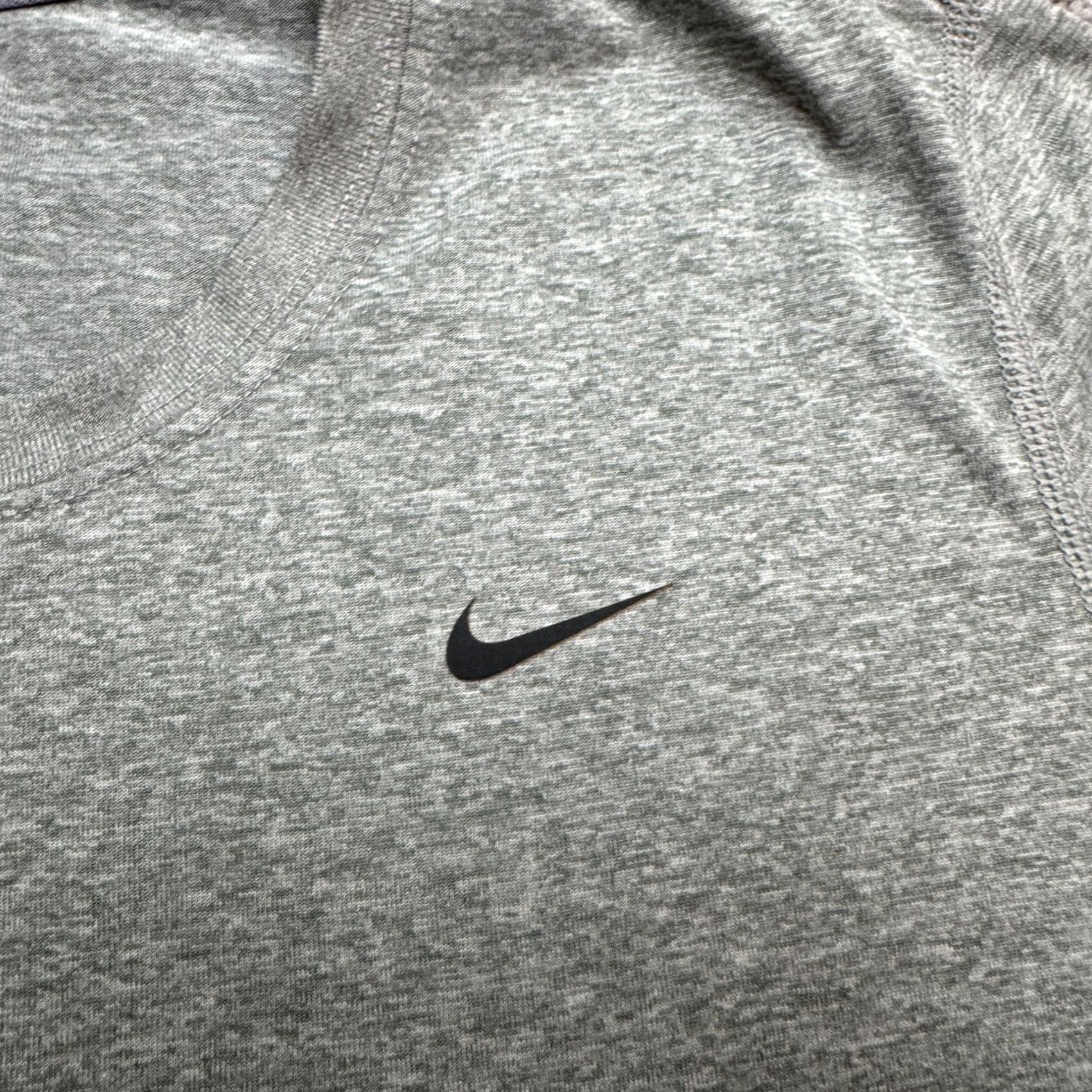 Nike Nike Dri-Fit Long Sleeve Active T-Shirt Men XL Heather Gray Crew Neck Activewear Size US XL / EU 56 / 4 - 4 Thumbnail