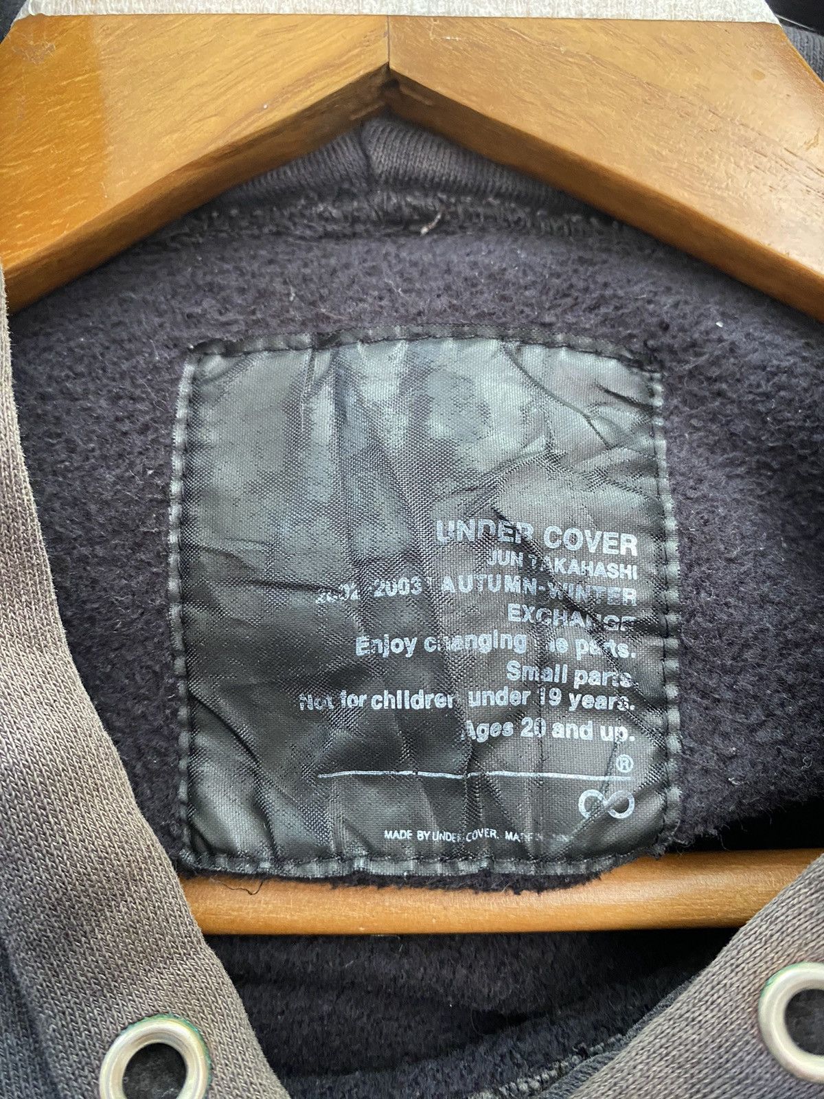 Undercover AW02 Undercover record hoodie Size US L / EU 52-54 / 3 - 15 Thumbnail