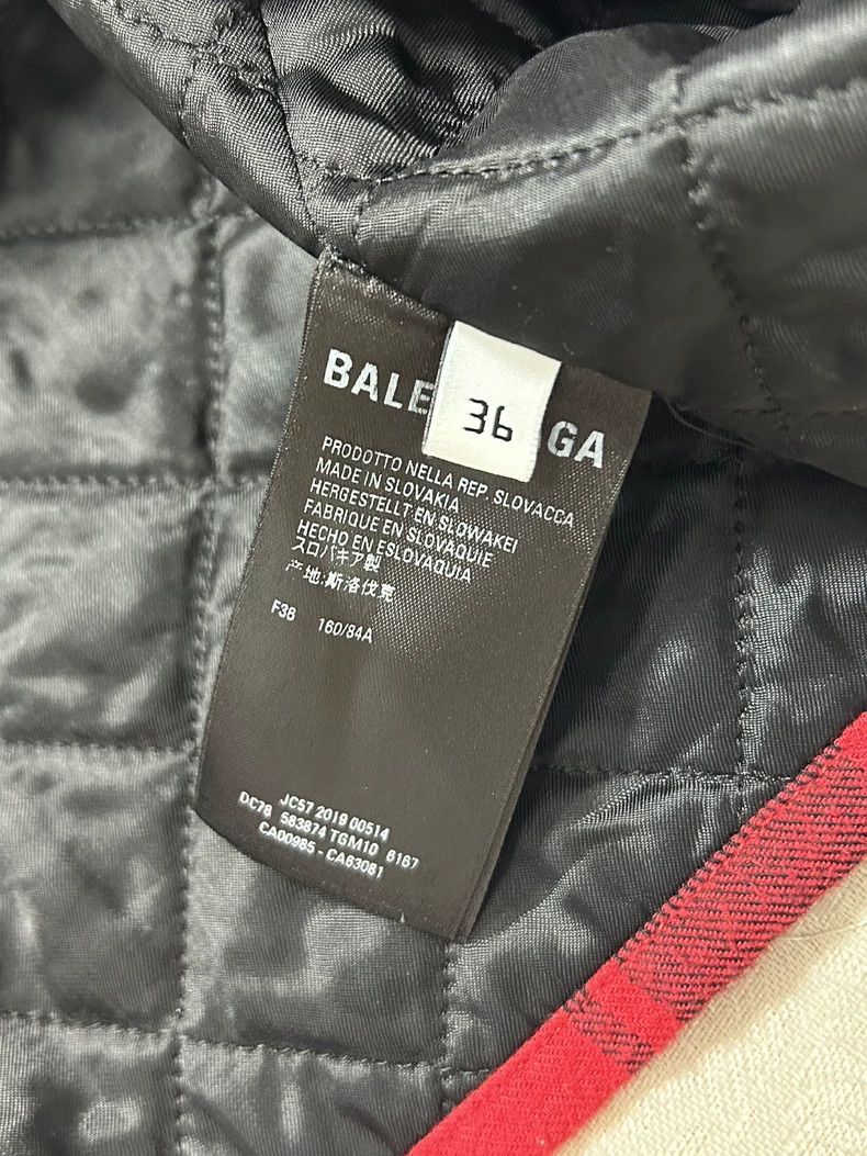 Balenciaga Balenciaga size 36 Plaid Jacket Size S / US 4 / IT 40 - 4 Thumbnail