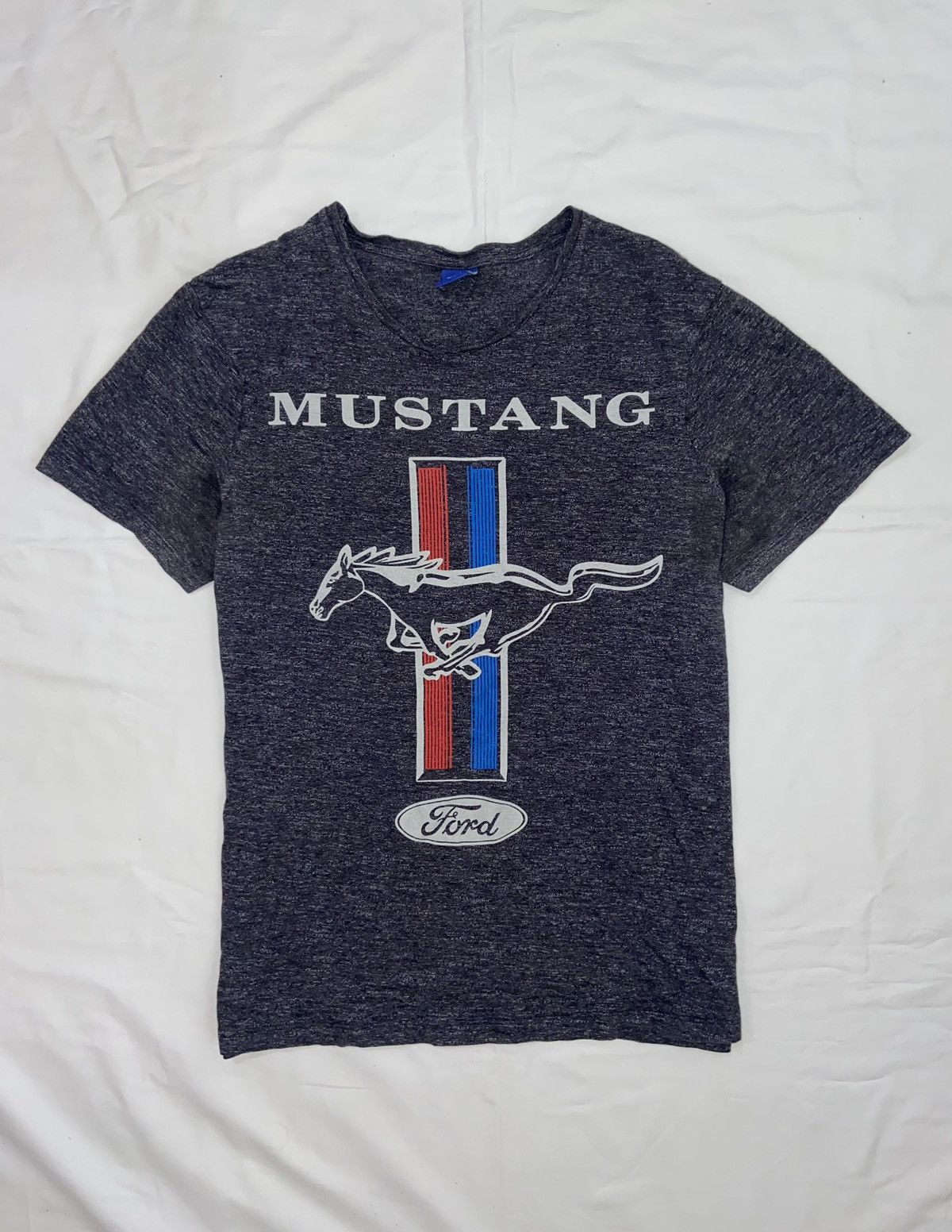 Ford × Mustang × Vintage Vintage Ford Mustang Y2K racing t shirt big printed logo tee Size US M / EU 48-50 / 2 - 1 Thumbnail