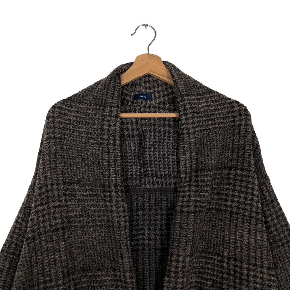 Japanese Brand Tartan Design Long Cardigan Jacket Ships Japan Issey Miyake Size US M / EU 48-50 / 2 - 3 Thumbnail