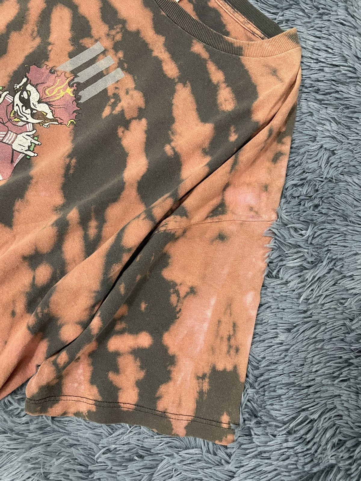 Adidas × Vintage 90s Adidas Join The Revolution Tie-Dye Tee Size US L / EU 52-54 / 3 - 2 Thumbnail