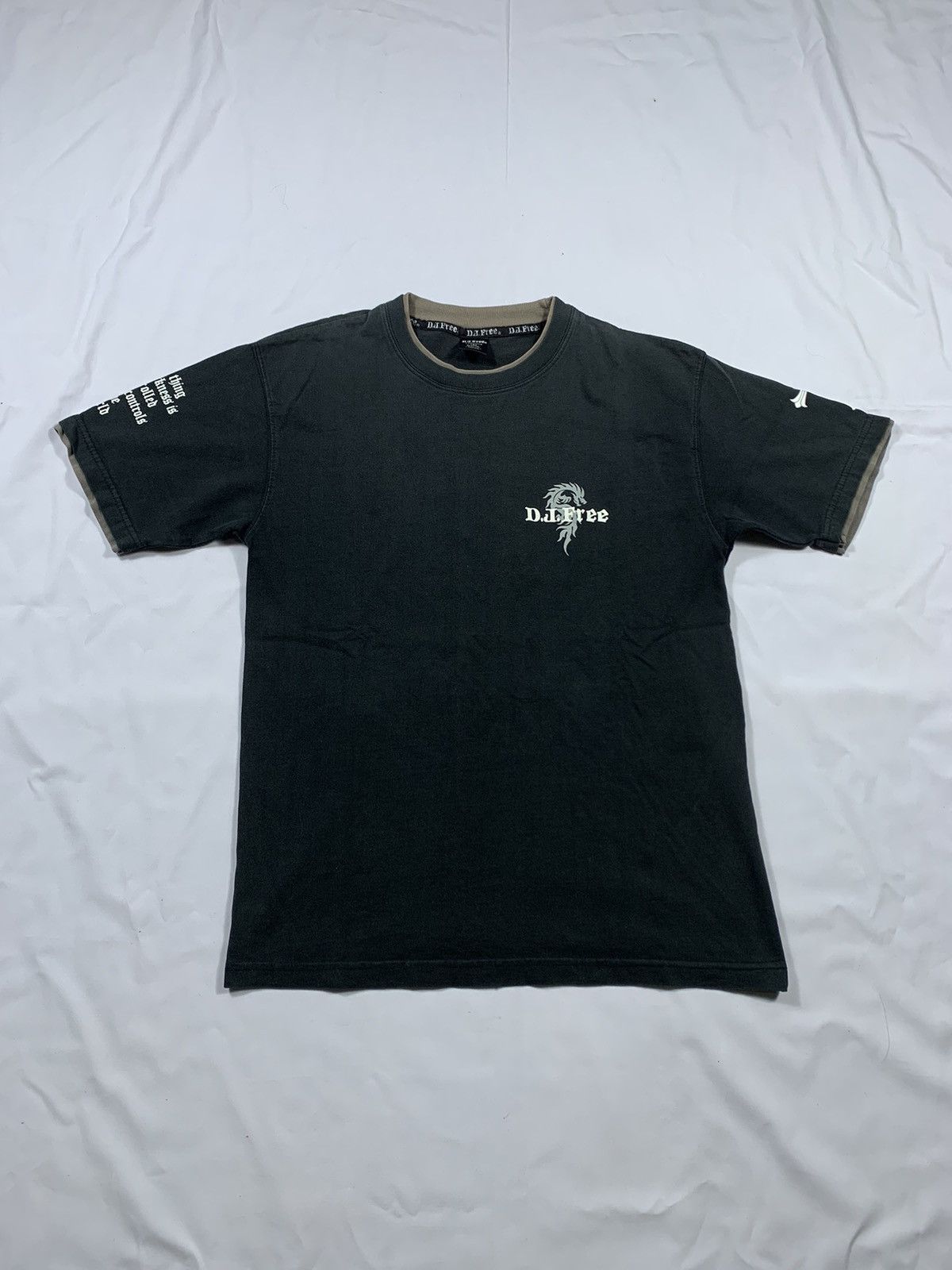 If Six Was Nine Japanese double layer Dragon Triball poem tee Size US M / EU 48-50 / 2 - 2 Thumbnail