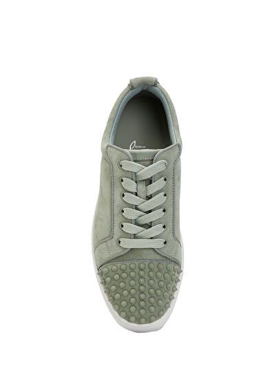 Christian Louboutin os11x0526 Louis Junior Spikes Sneakers in Light Green Size US 9 / EU 42 - 4 Thumbnail