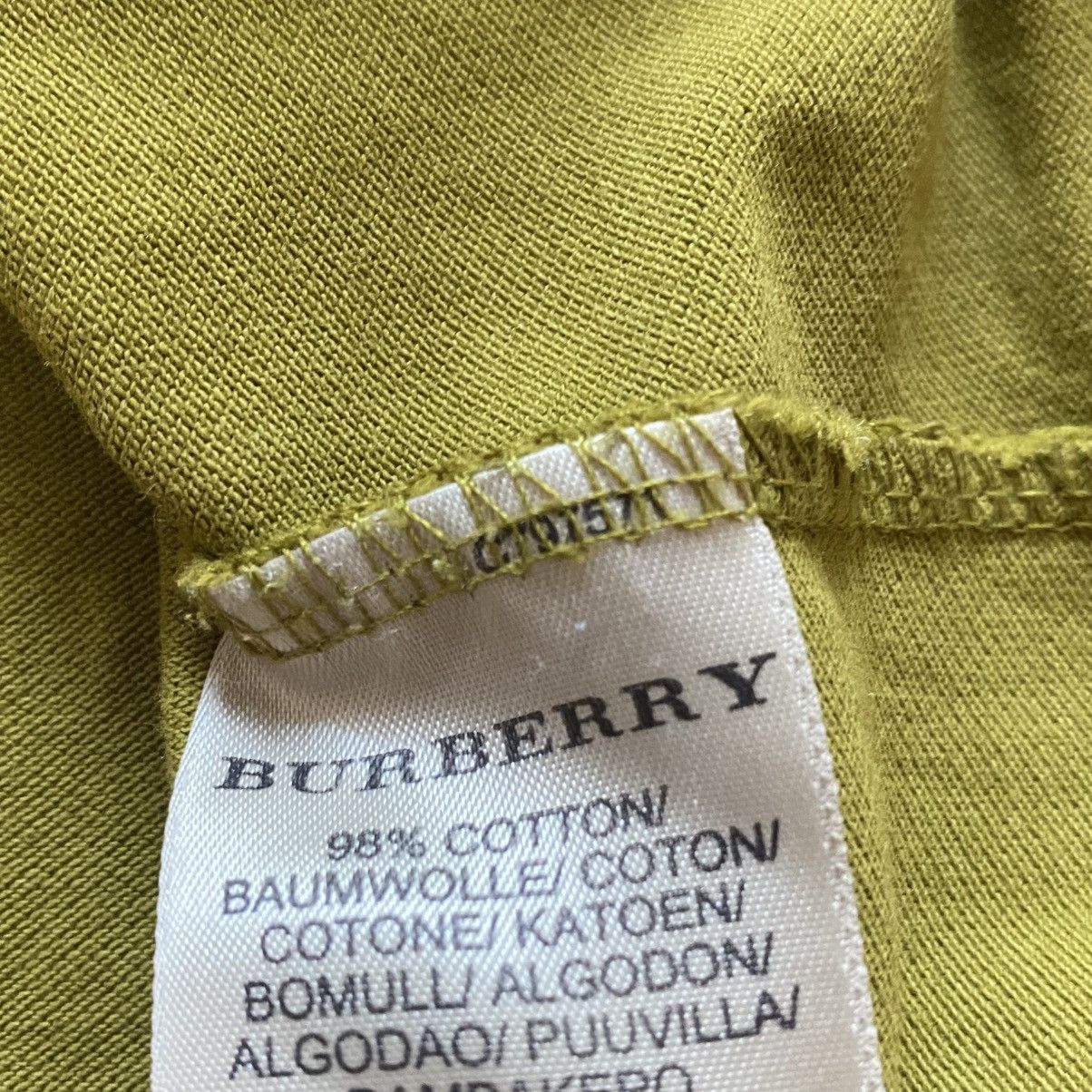 Burberry Vintage Burberry Brit Small Embroidered Logo Longsleeve Tee Size L / US 10 / IT 46 - 10 Thumbnail
