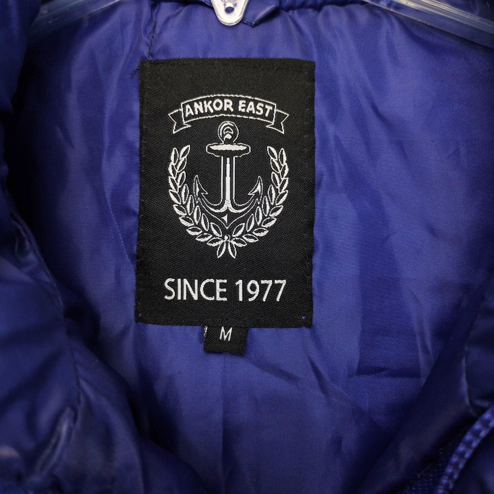 Other Ankor East Men's M Full-Zip Wood Toggles Blue Puffer Vest Size US M / EU 48-50 / 2 - 5 Thumbnail