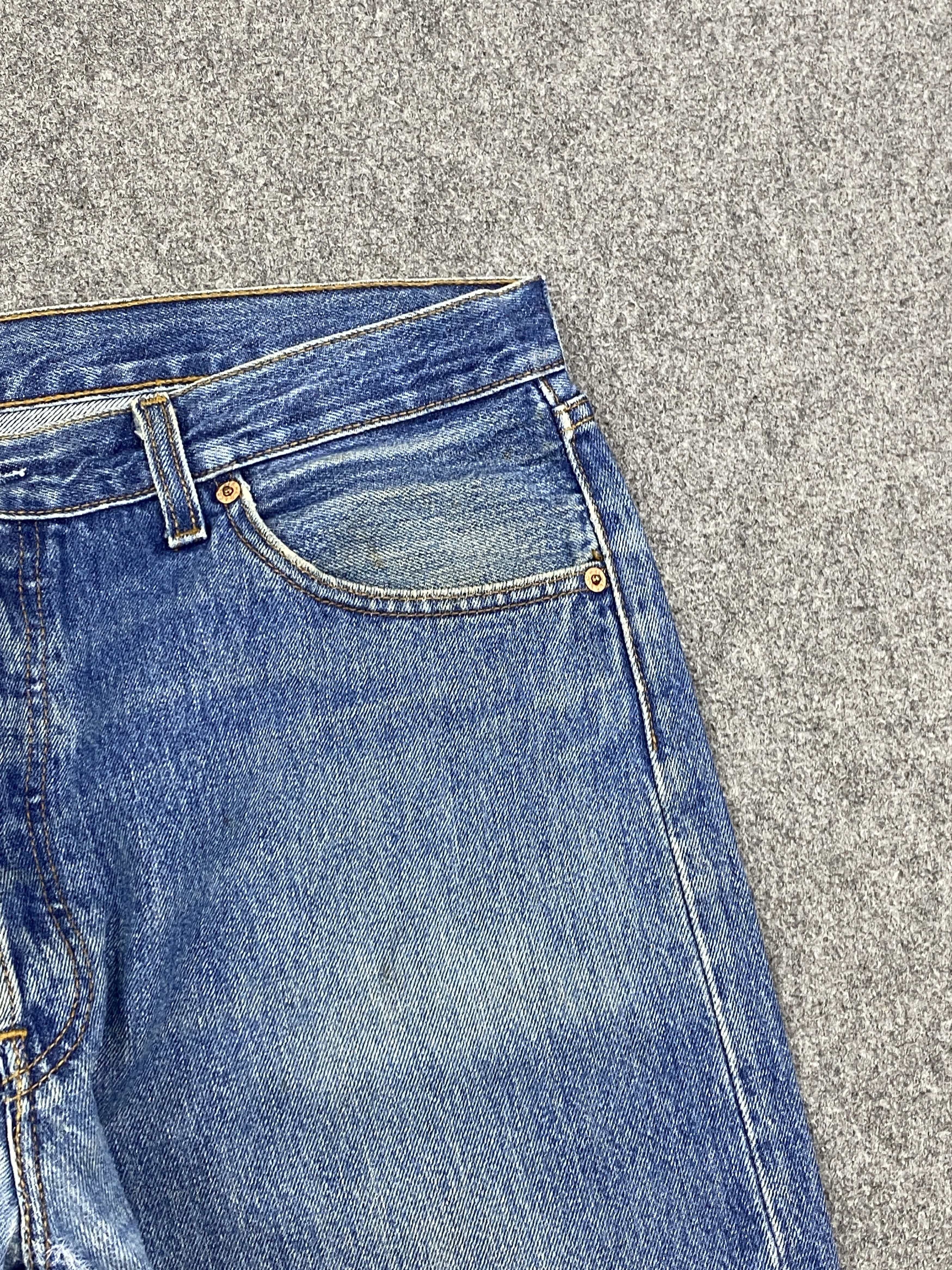 Levi's Distressed Blue Denim Vintage Levis 501 Jeans DP2804 Size US 38 / EU 54 - 10 Thumbnail