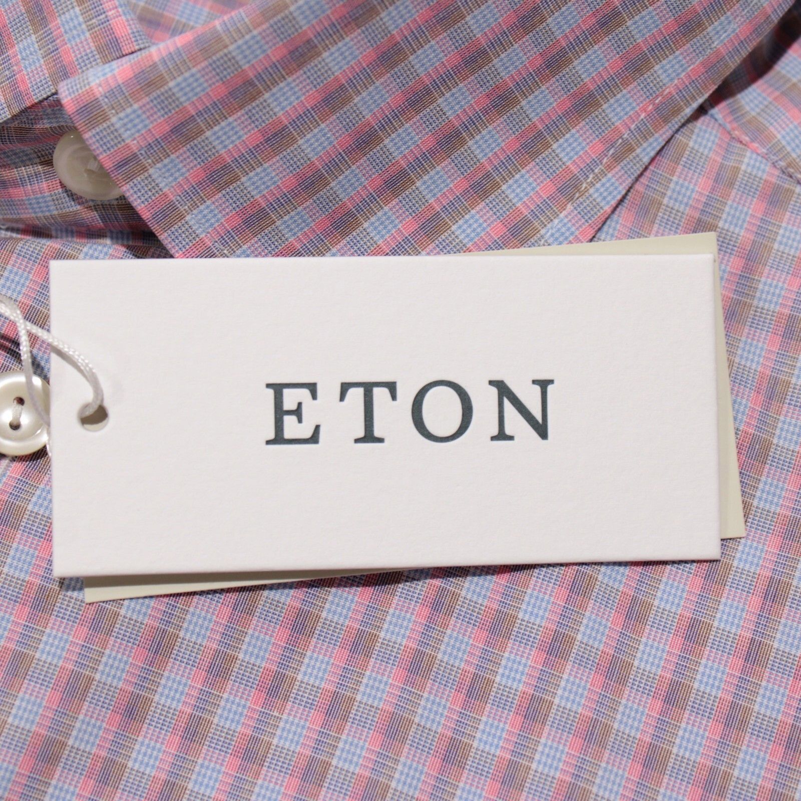 Eton Eton New with tags Shirt Size L US In Pink Size US L / EU 52-54 / 3 - 2 Thumbnail