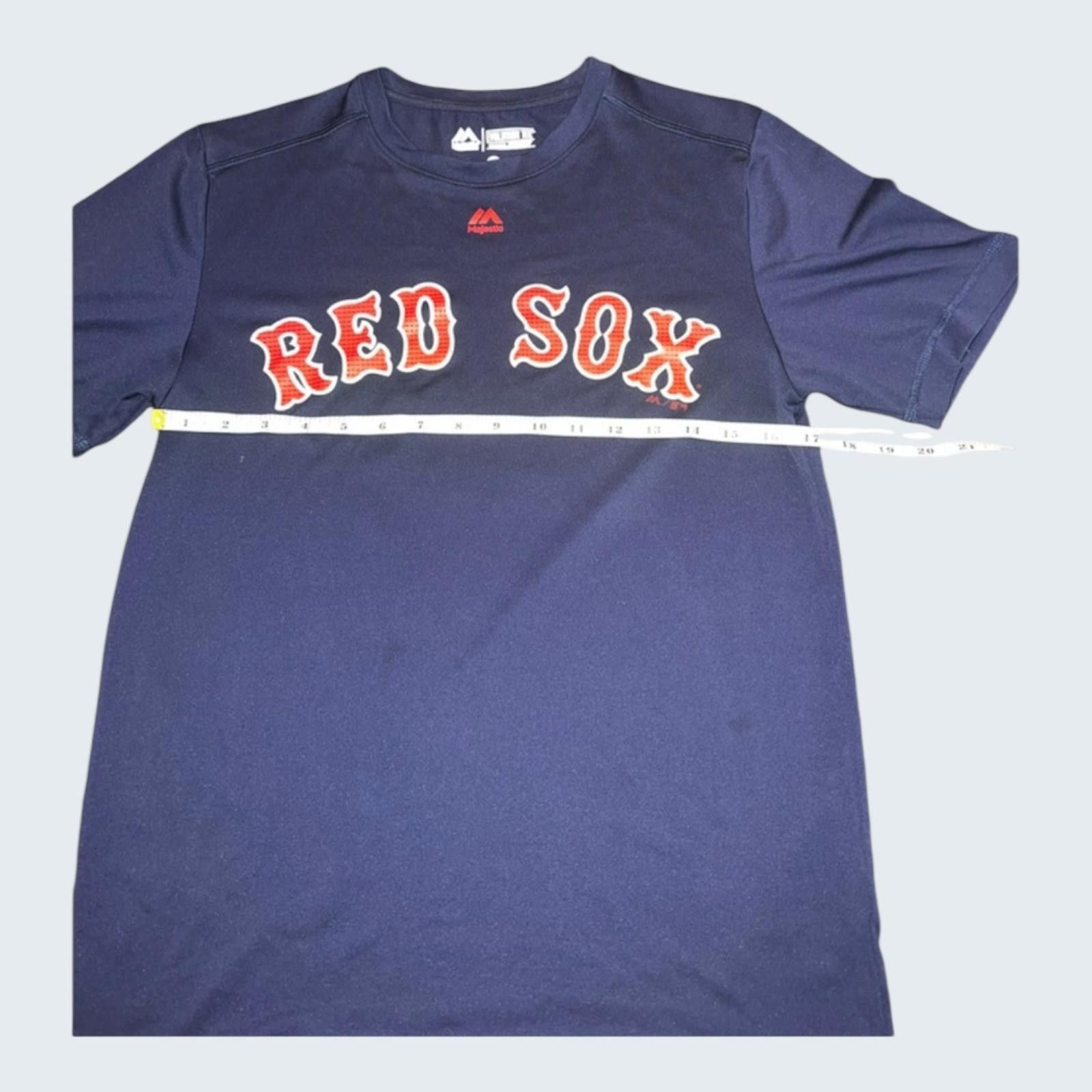 Majestic Majestic Boston Red Sox Kids Navy Blue Number 6 Youth Small Size US S / EU 44-46 / 1 - 4 Thumbnail