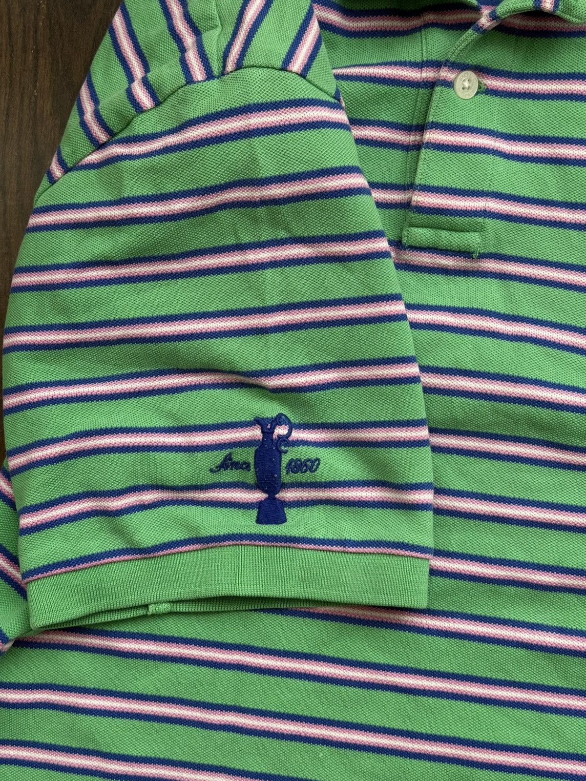 Ralph Lauren Polo Golf Ralph Lauren Polo Shirt Short Sleeve Striped Size US S / EU 44-46 / 1 - 5 Thumbnail