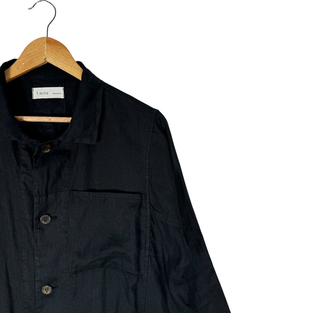 Issey Miyake × Japanese Brand 🌟90s 1 MILE PLANTATION ISSEY MIYAKE LONG COAT JACKET Size US M / EU 48-50 / 2 - 4 Thumbnail