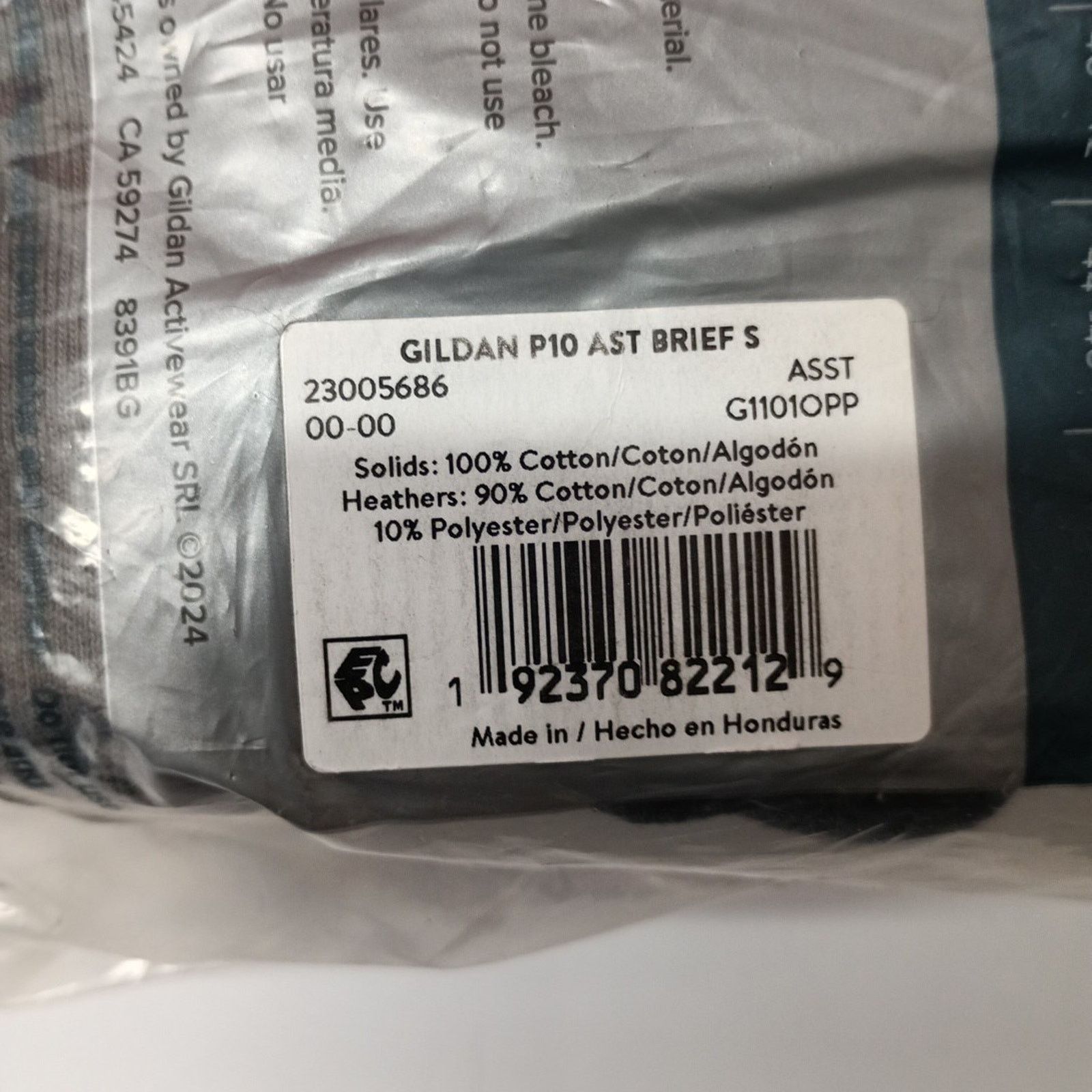 Gildan Gildan Men's Mid Rise Briefs Multi 10 Pack Size S 28"-30" Size 28 - 6 Thumbnail