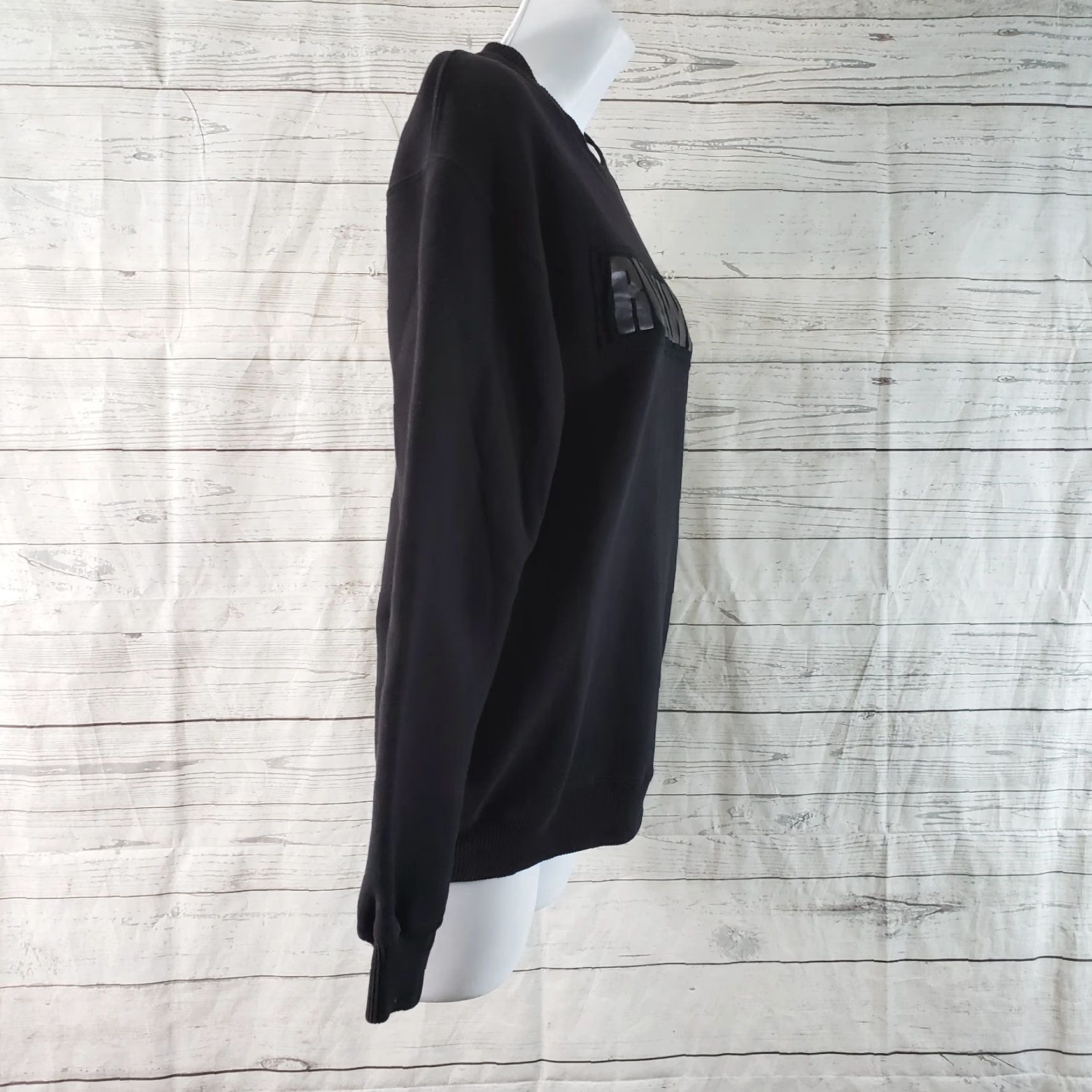 Vintage Wilfred Free Womens Pullover Sweatshirt Sz XS Black Runaway Cotton Blend Size XS / US 0-2 / IT 36-38 - 3 Thumbnail