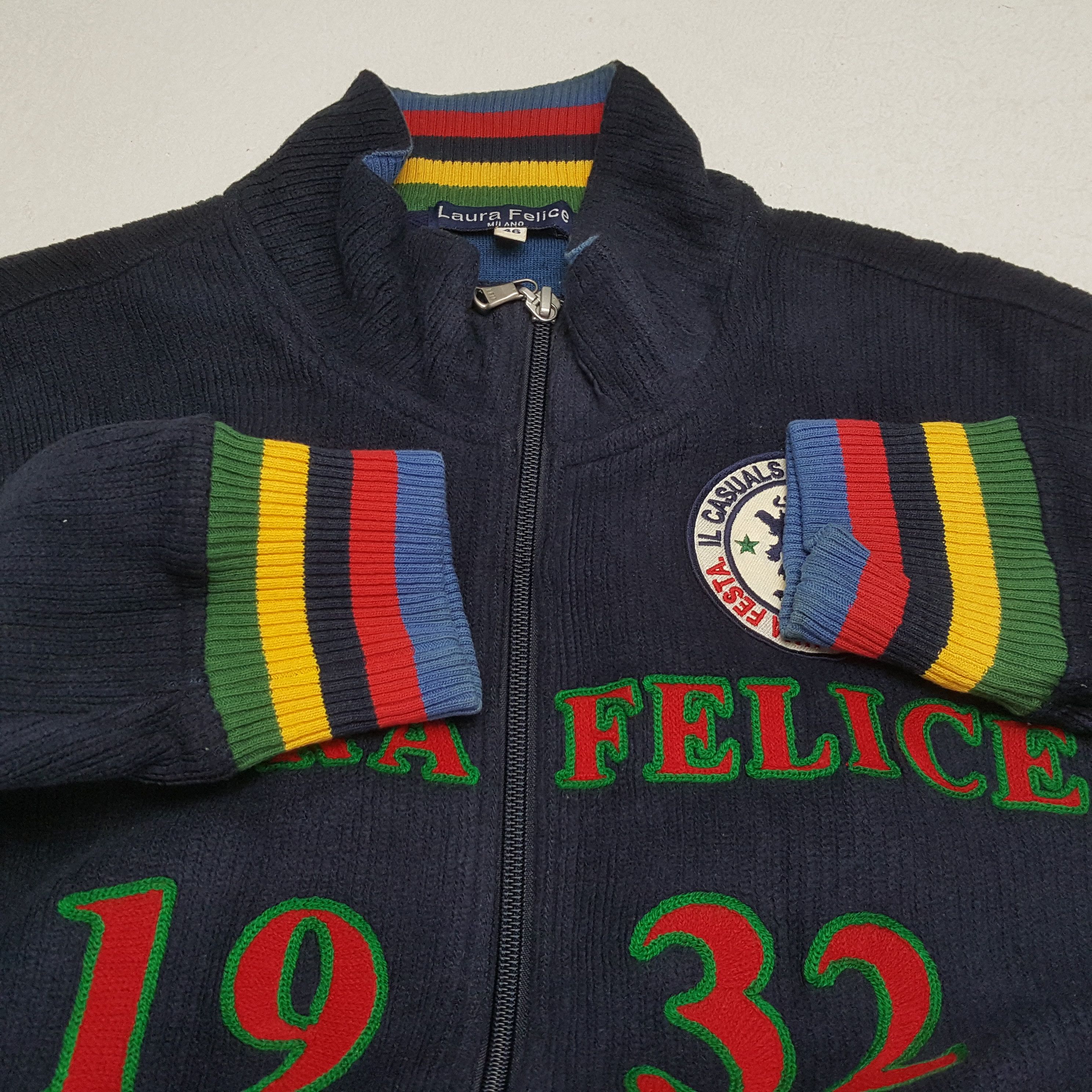 Designer × Japanese Brand × Vintage Vintage LAURA FELICE Japanese Fashion Knitwear Sweatshirt Size US S / EU 44-46 / 1 - 9 Thumbnail