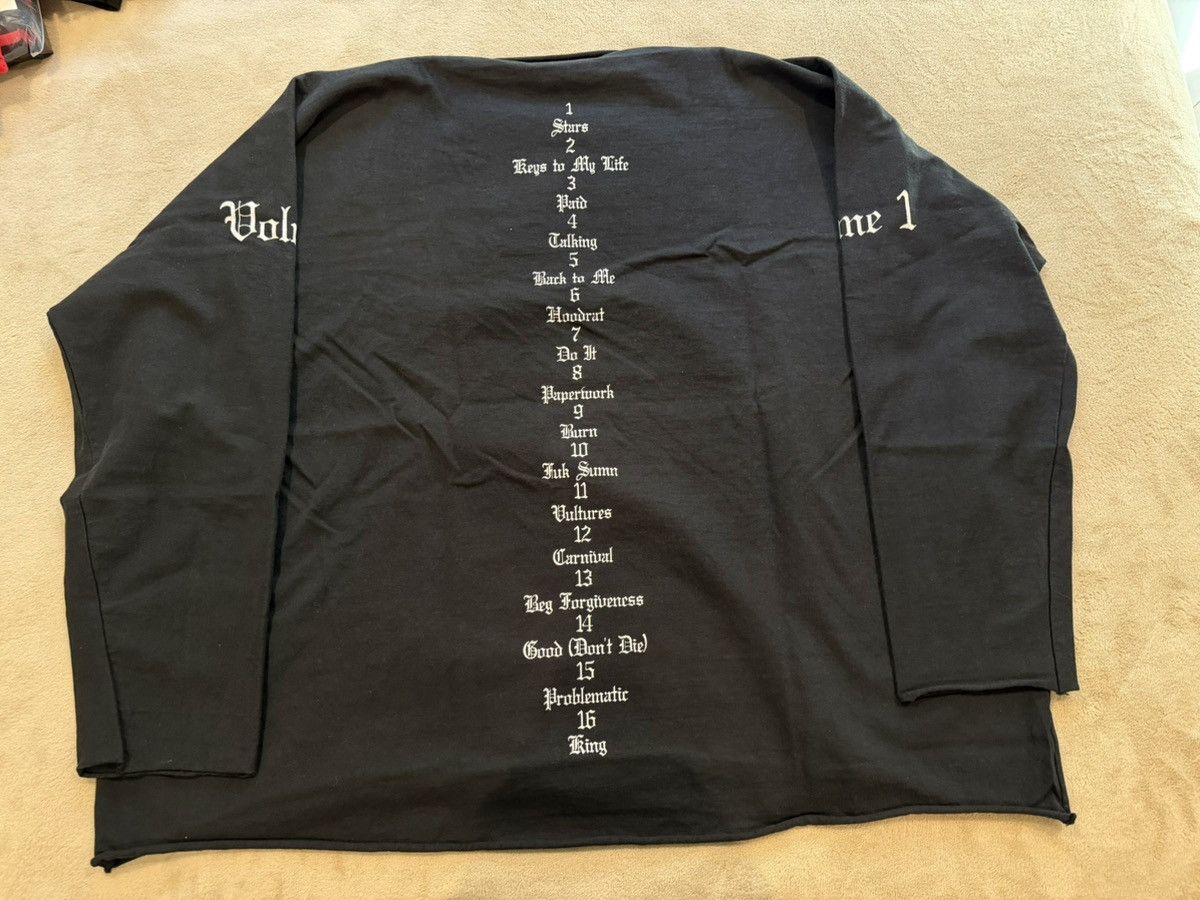 Kanye West YZY Vultures long Sleeve Tee Size US L / EU 52-54 / 3 - 4 Thumbnail