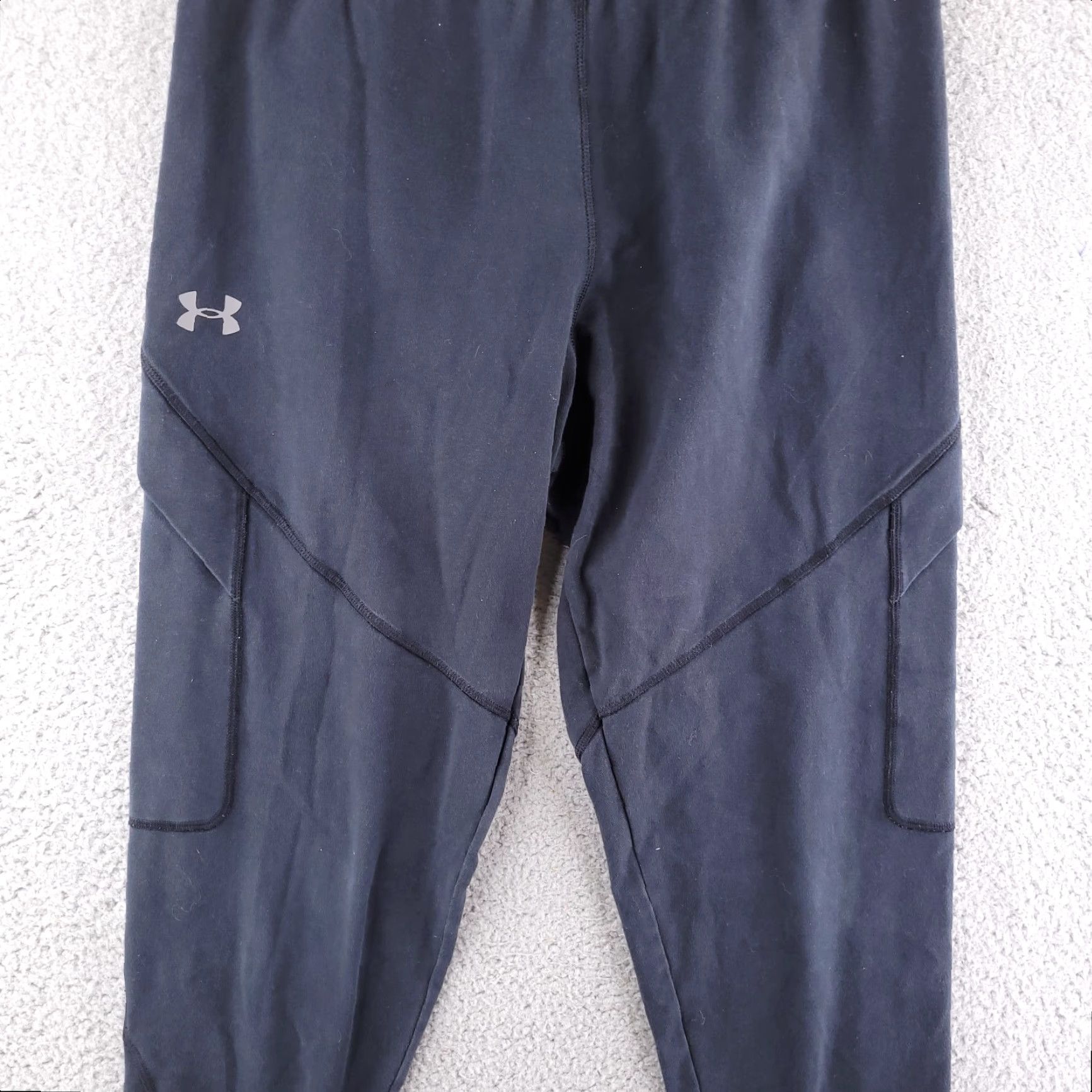 Under Armour Under Armour Compression Pants Leggings Mens Small Black 27" Inseam Size US 29 - 2 Thumbnail
