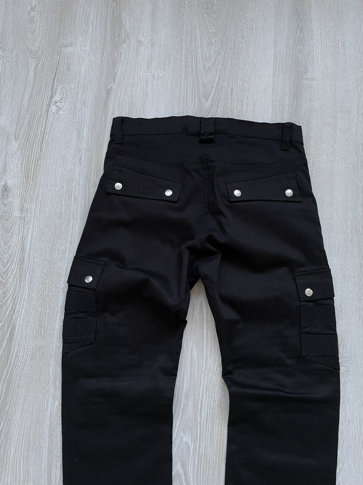 Japanese Brand × Vintage Chemical Dark Apparel Multi Pocket Zipper Elastic Pants Size US 34 / EU 50 - 9 Thumbnail