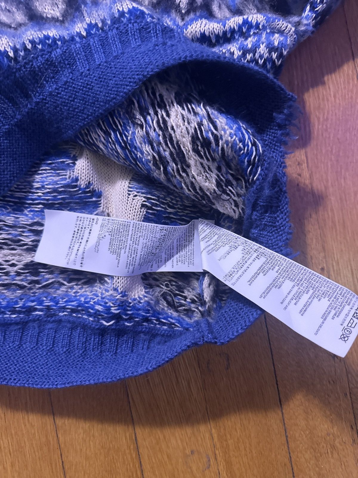 Maison Margiela Maison Margiela John Gallianio FW22 Fair Isle Runway Sweater Size US M / EU 48-50 / 2 - 10 Thumbnail
