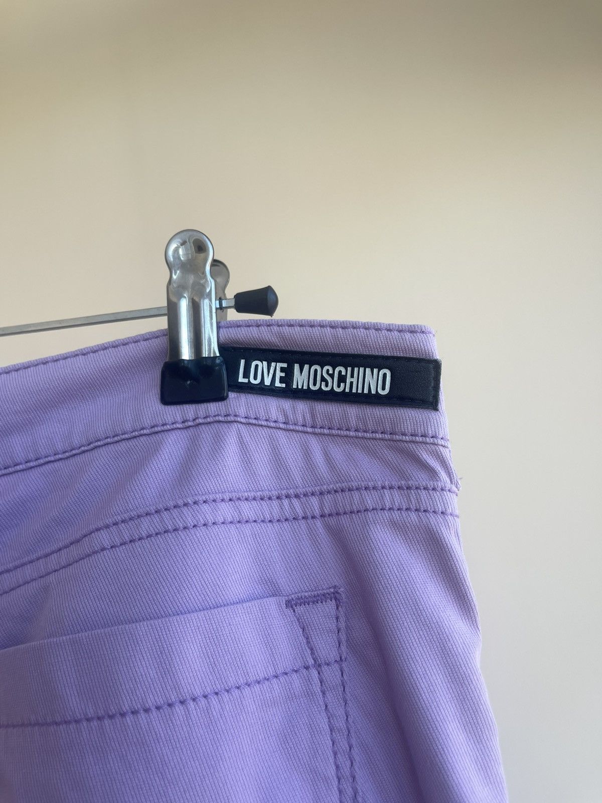 Love Moschino Love Moschino Mid Rise Regular Straight Fit Pants 32x29 w32 Size 32" / US 10 / IT 46 - 6 Thumbnail