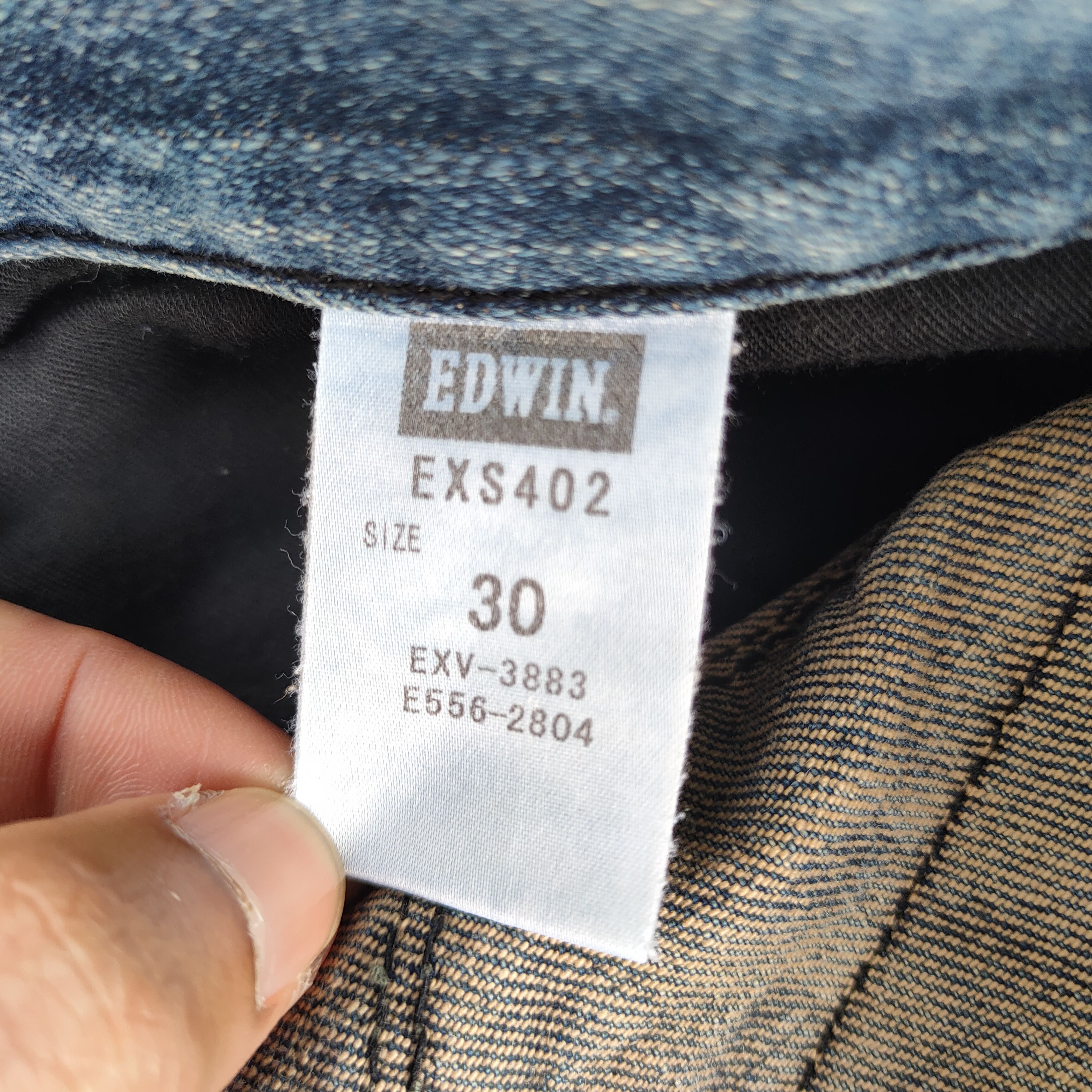 Edwin VINTAGE EDWIN FADED DISTRESSED JEANS DENIM PANTS Size US 31 - 14 Thumbnail