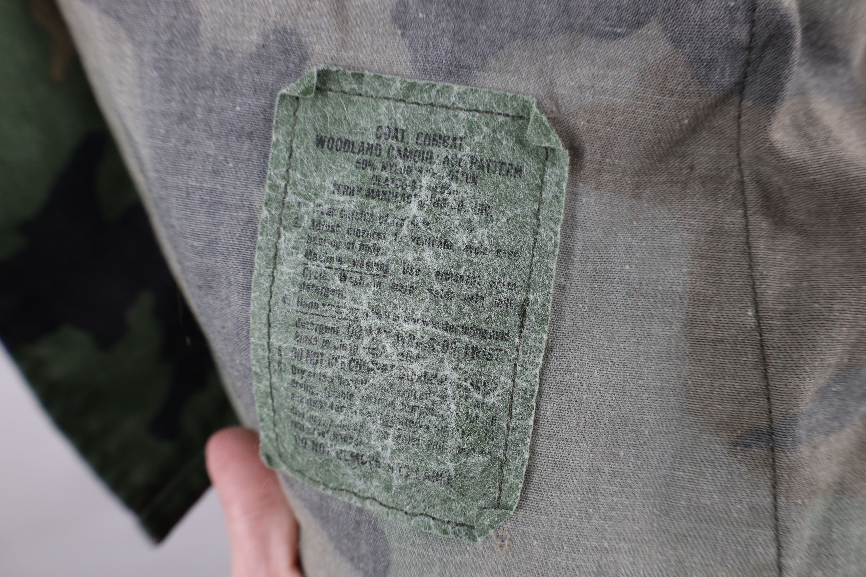 Vintage Vintage 80s US Military Camouflage Combat Coat Jacket USA Size US M / EU 48-50 / 2 - 11 Thumbnail