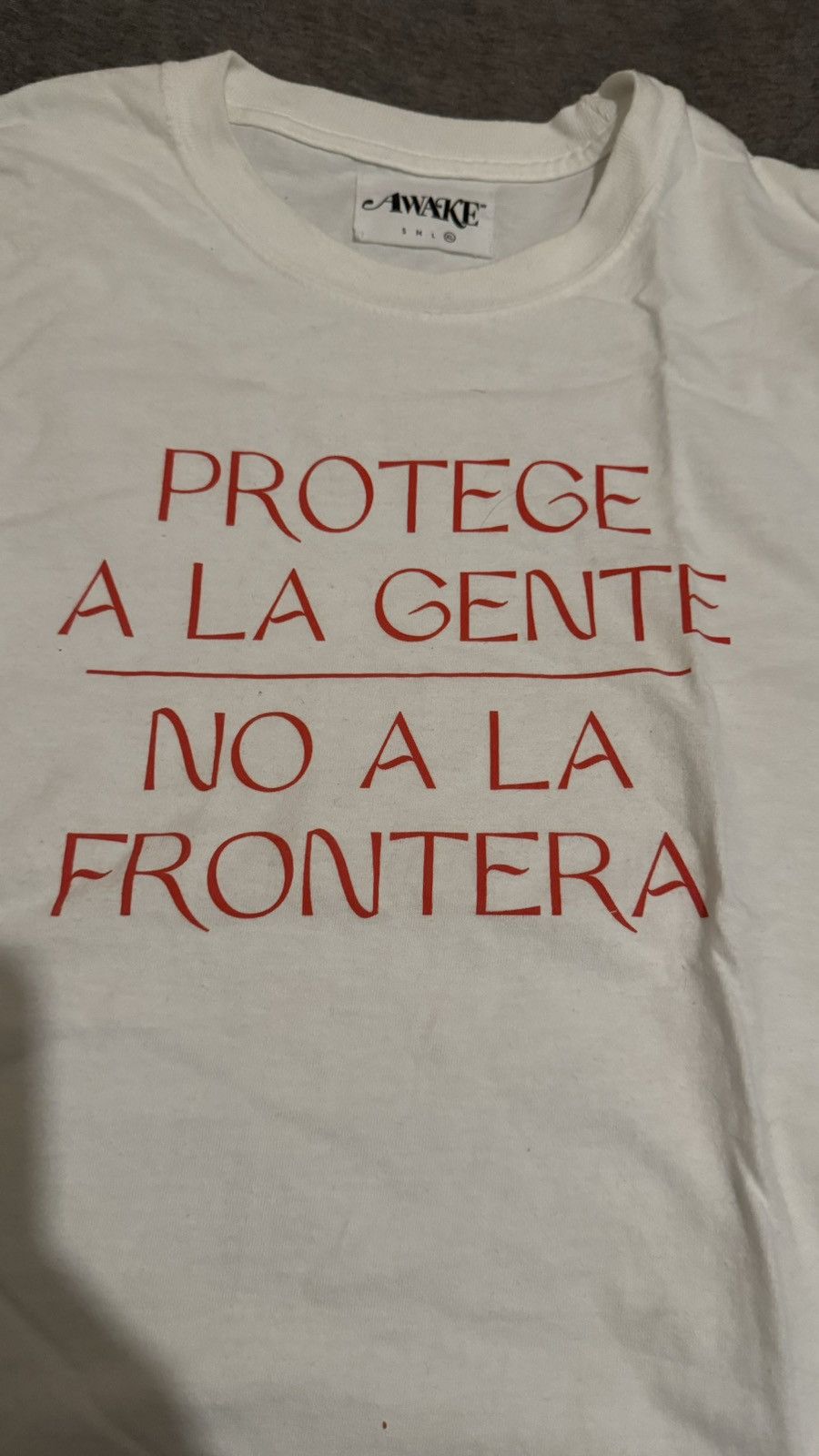 Awake NY Protect people spanish tee Size US XL / EU 56 / 4 - 1 Thumbnail