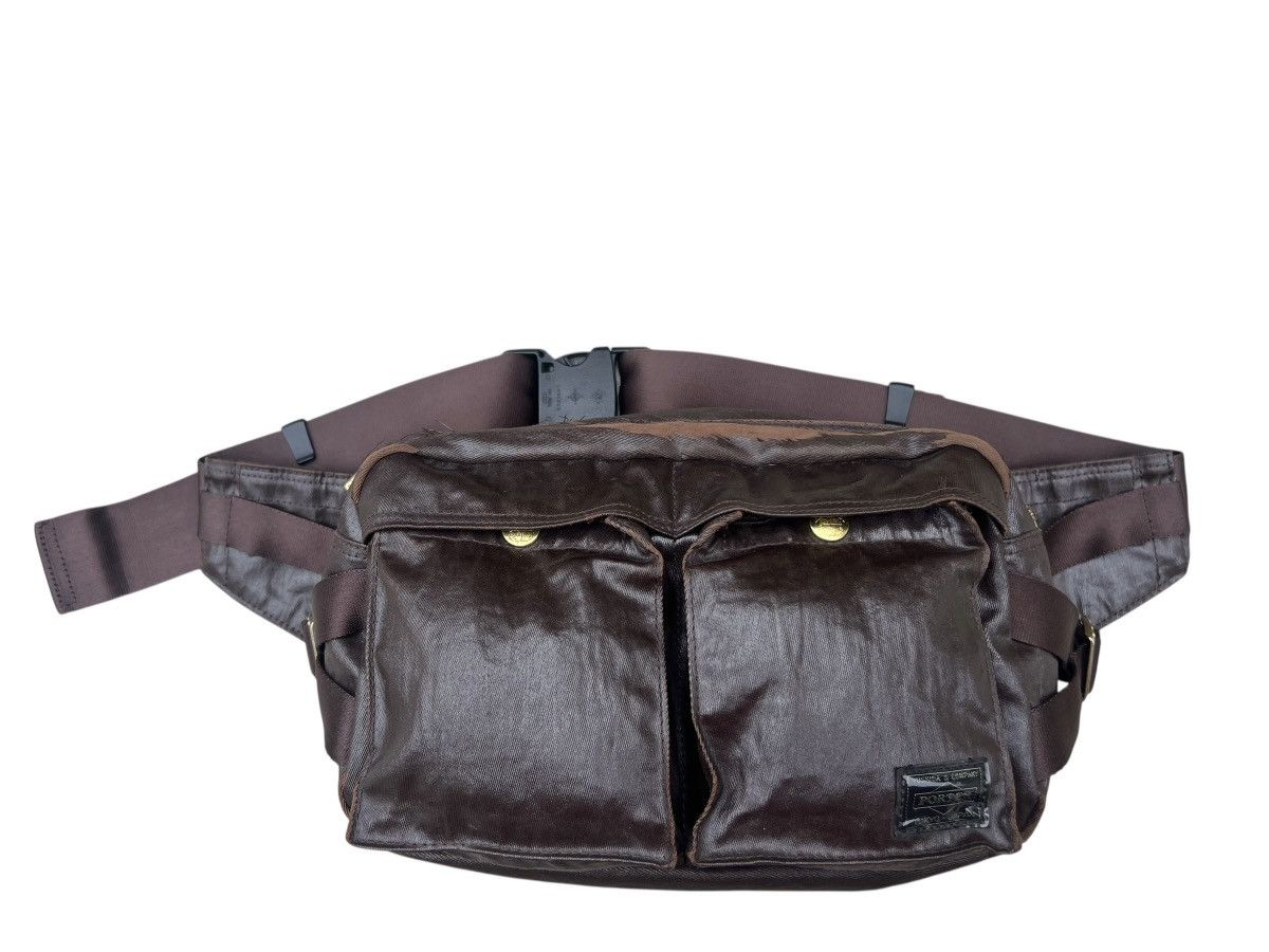 Porter Distressed Porter by Yoshida Peel off Coated Chest Waist Bag Size ONE SIZE - 6 Thumbnail