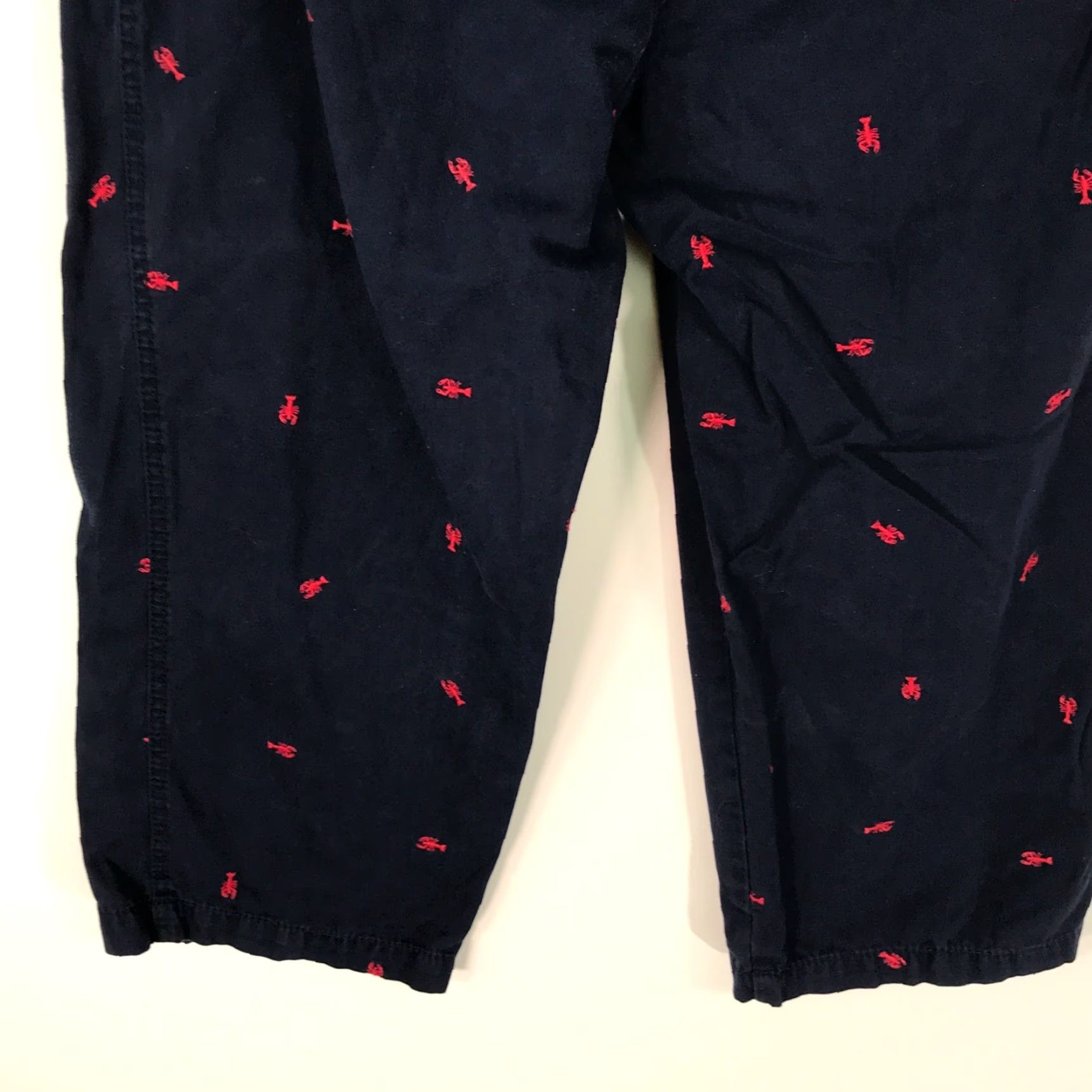 Liz Claiborne Liz Claiborne Audra Capri Pants Womens Flat Front Embroidered Blue Size 12 Regular Inseam 23in Casual Shoes none Mens Womens Size 34" / US 12 / IT 48 - 6 Thumbnail