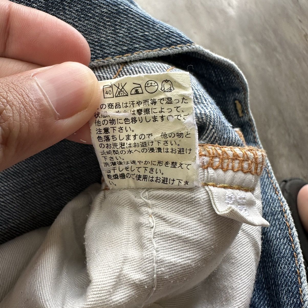 Japanese Brand Vintage Japanese Distressed Faded Denim Jean Pant W33 Size US 33 - 8 Thumbnail