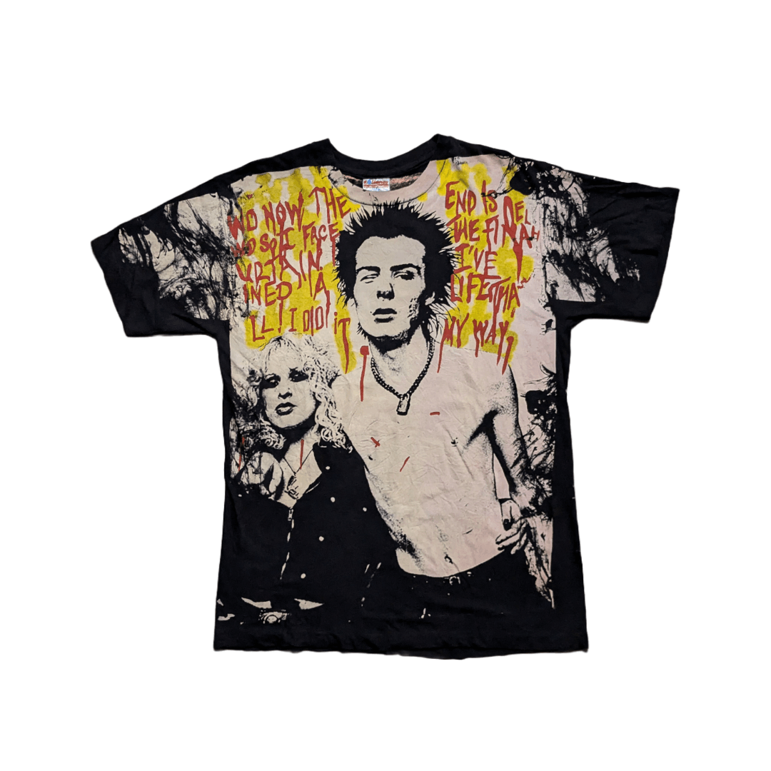 Band Tees × Hanes × Vintage RARE Vintage Sid Vicious Nancy