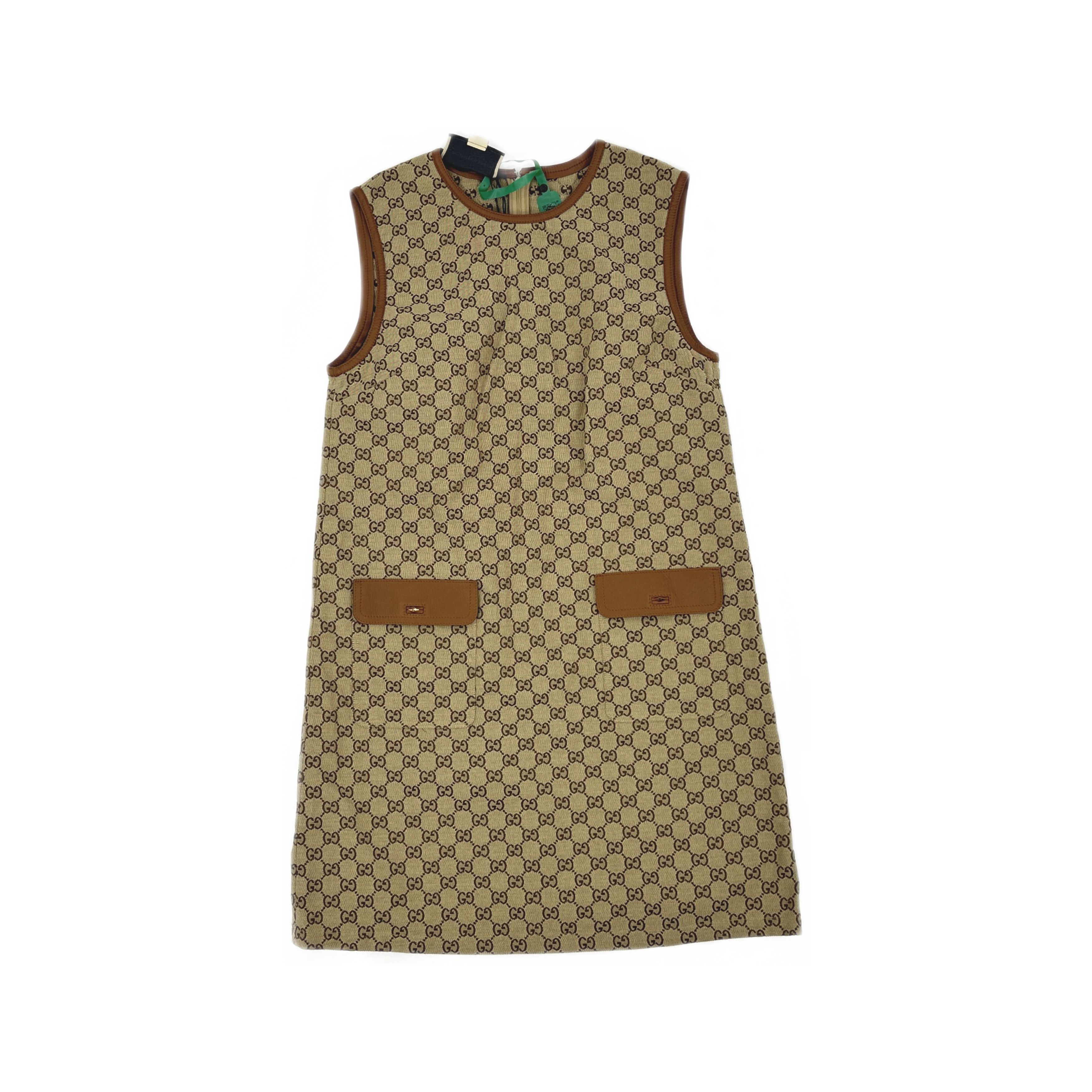 Gucci Gucci GG Logo Print Dress Size 44 Size M / US 6-8 / IT 42-44 - 1 Thumbnail