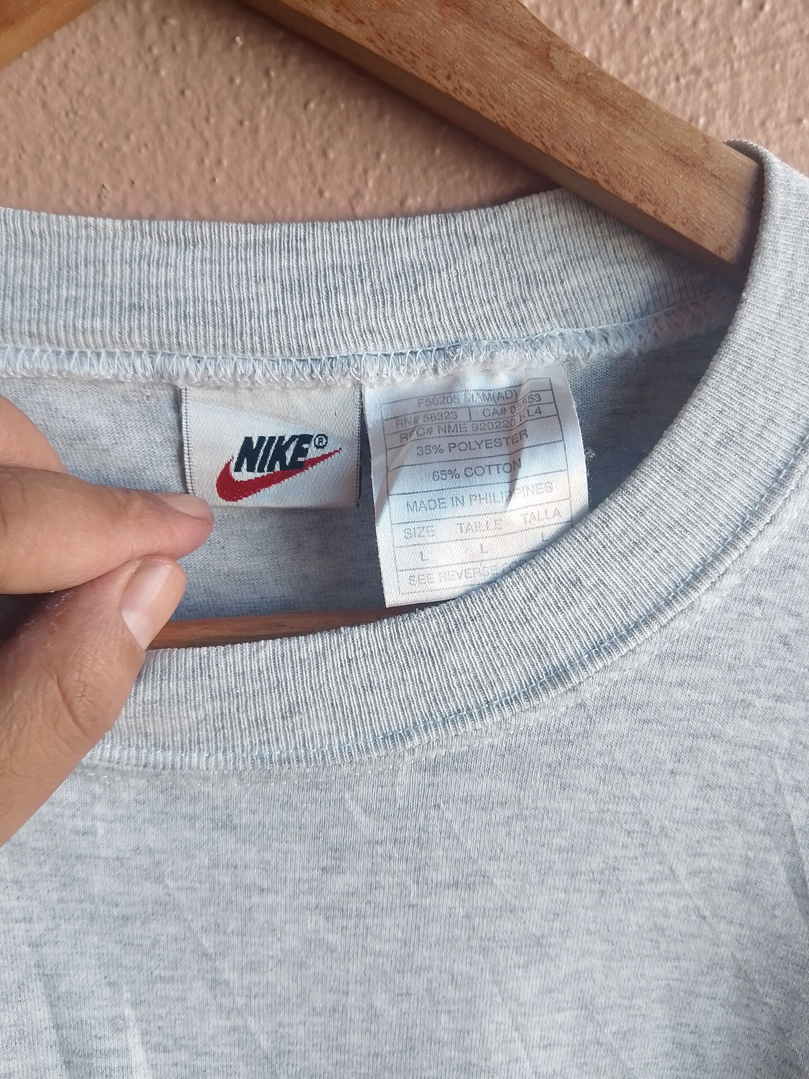Nike × Vintage Vintage long sleeve Nike tee Size US L / EU 52-54 / 3 - 5 Thumbnail