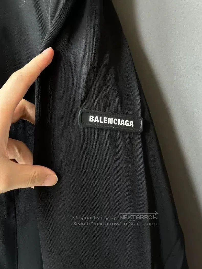 Balenciaga Balenciaga Arm Logo Blazer. Size US XS / EU 42 / 0 - 3 Thumbnail